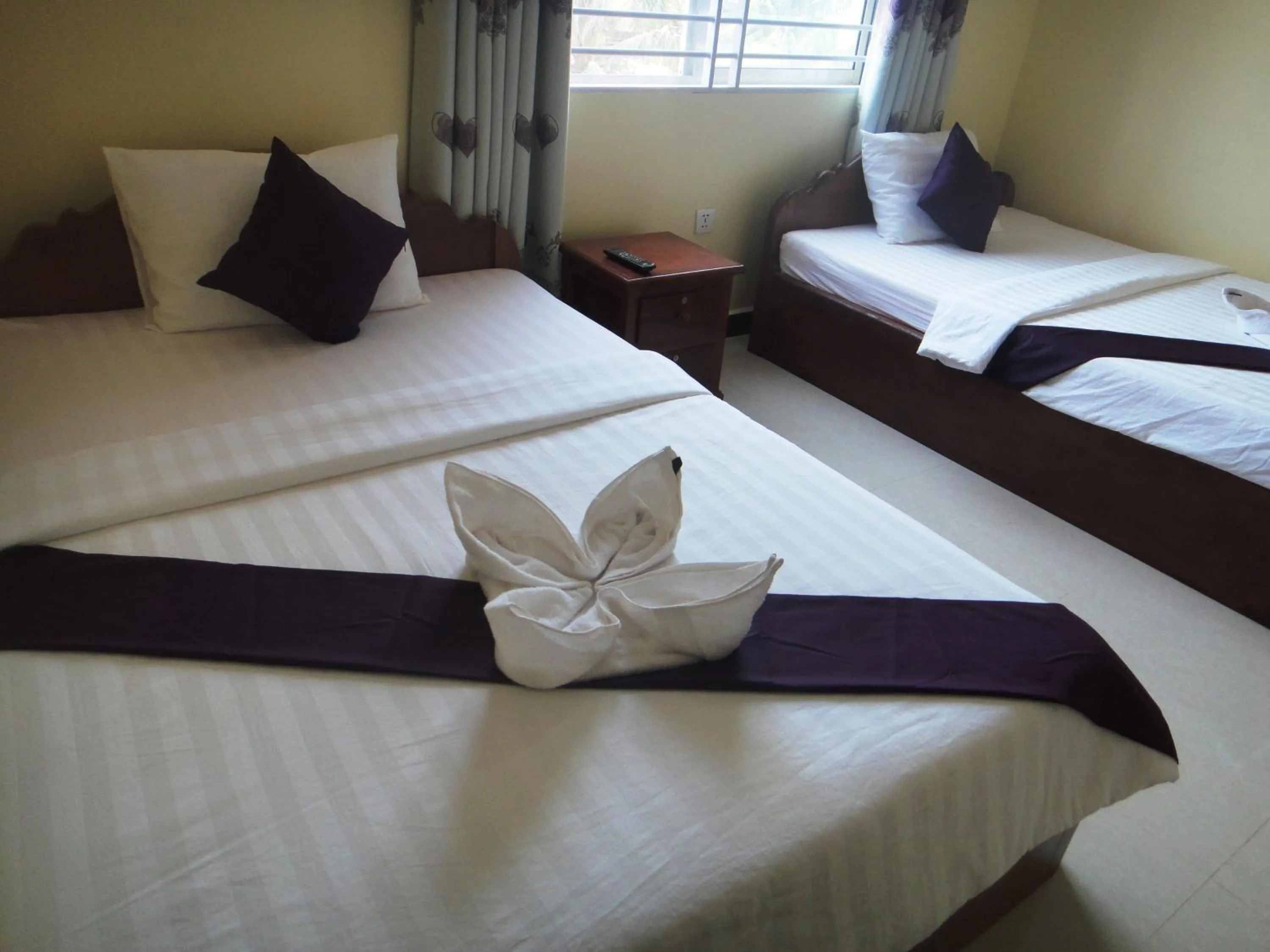 Standard Twin Room with Air Conditioner in Khemra I Guesthouse