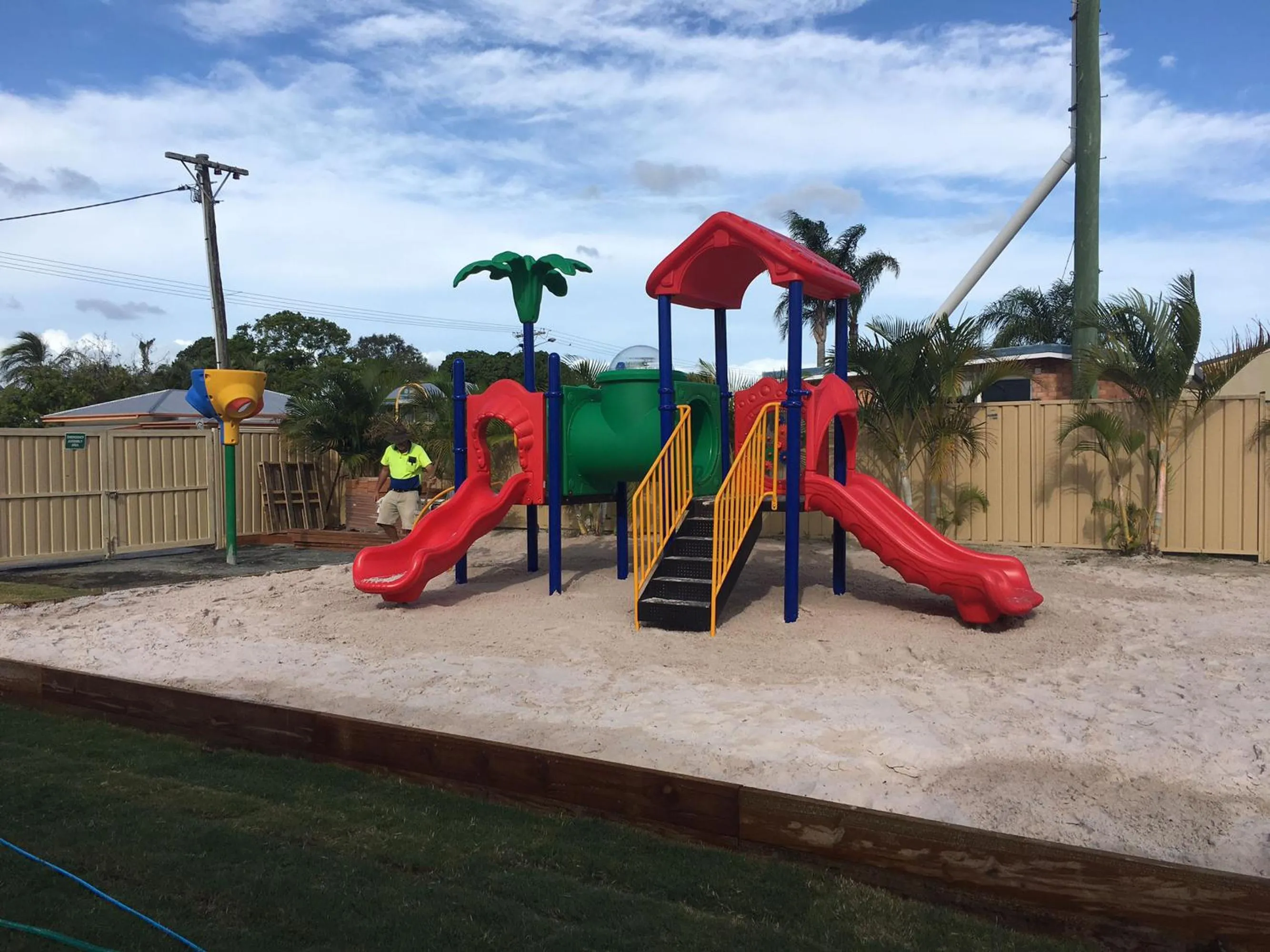 Children play ground in Discovery Parks - Fraser Street, Hervey Bay