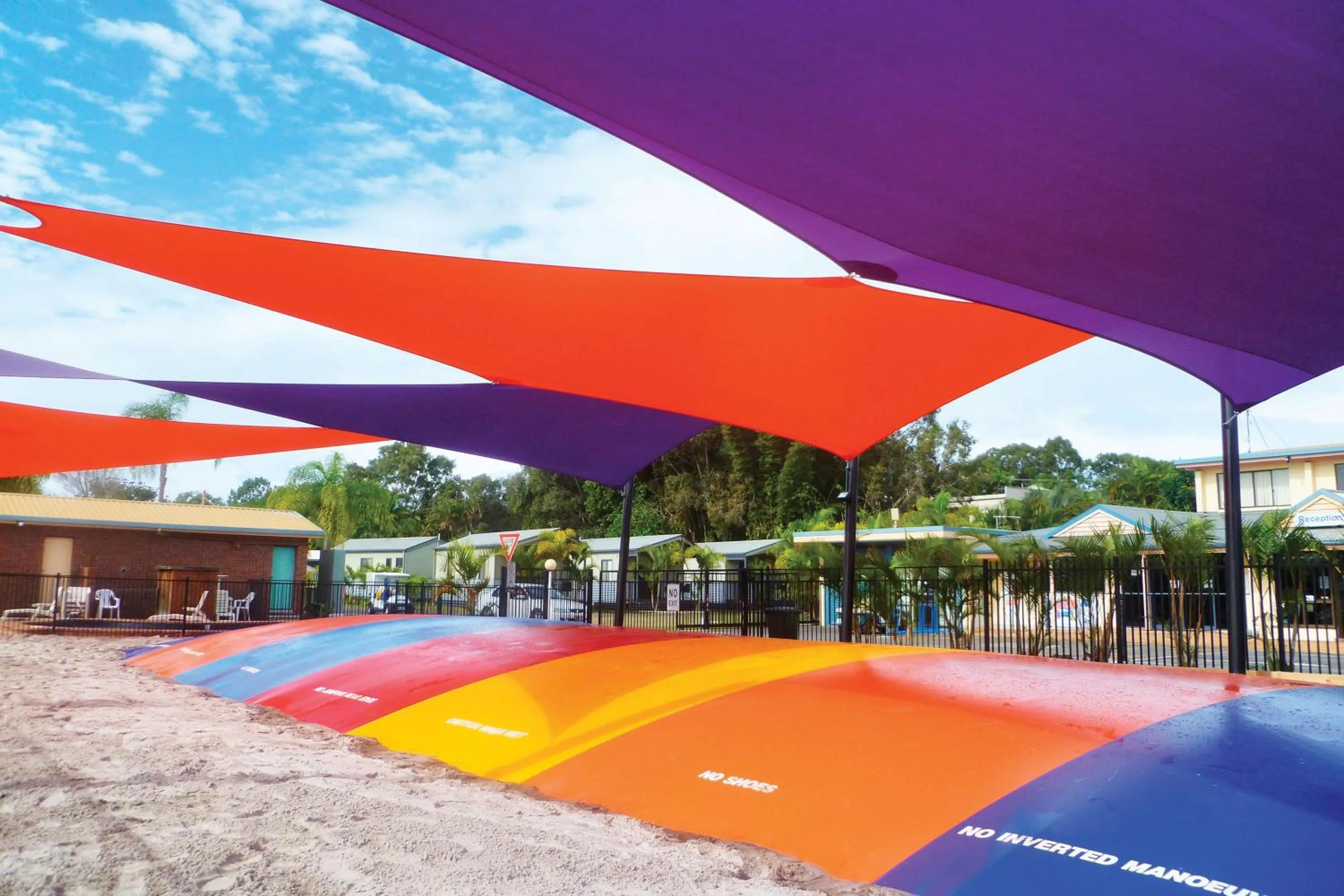 Children play ground in Discovery Parks - Fraser Street, Hervey Bay