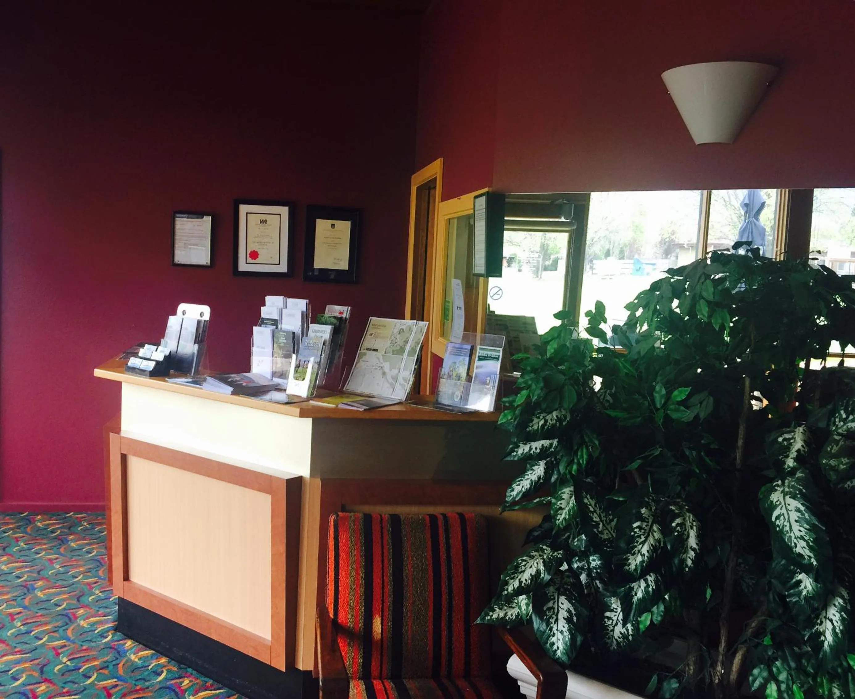 Lobby or reception in Rubicon Hotel Motel