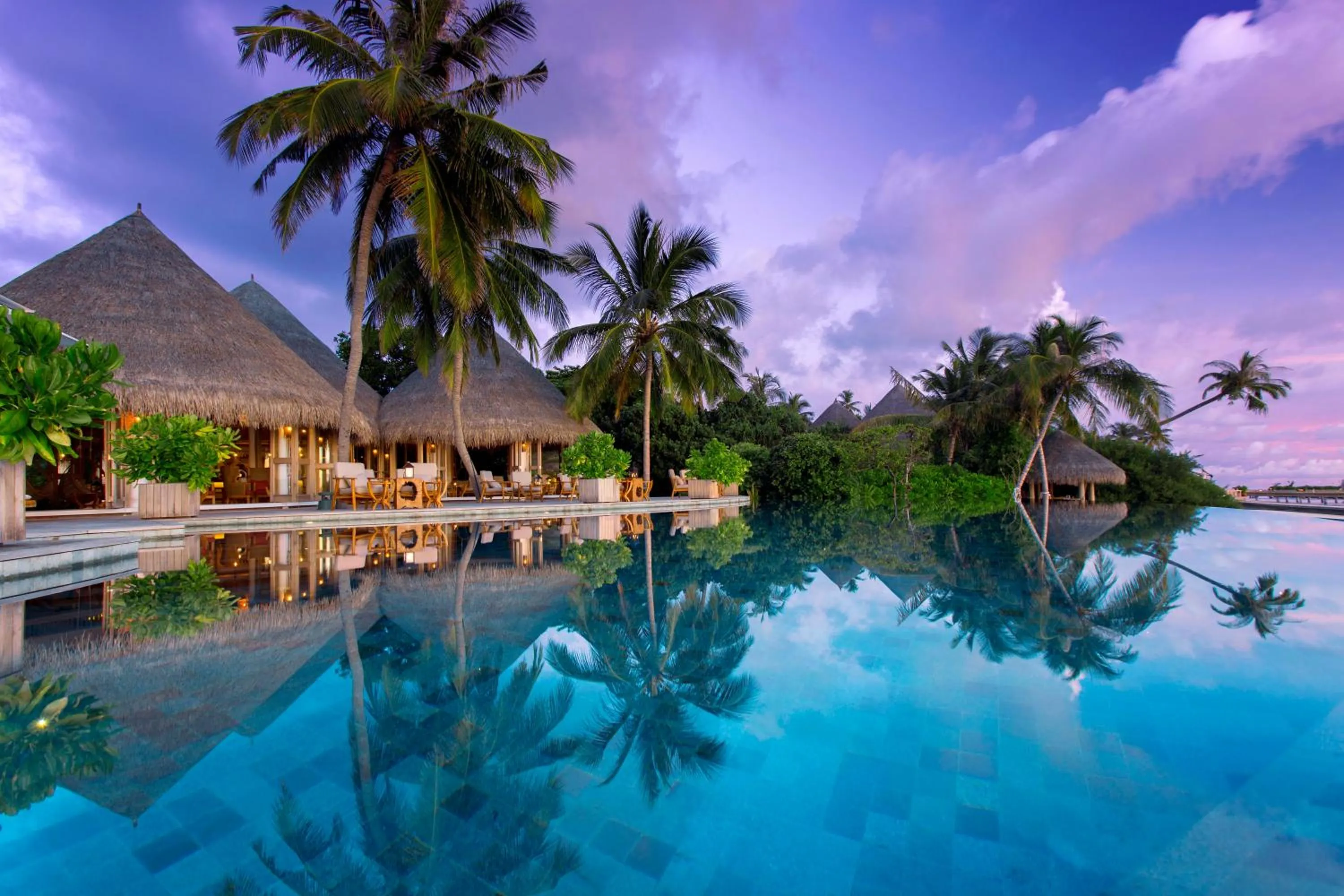 Swimming pool in Milaidhoo Maldives