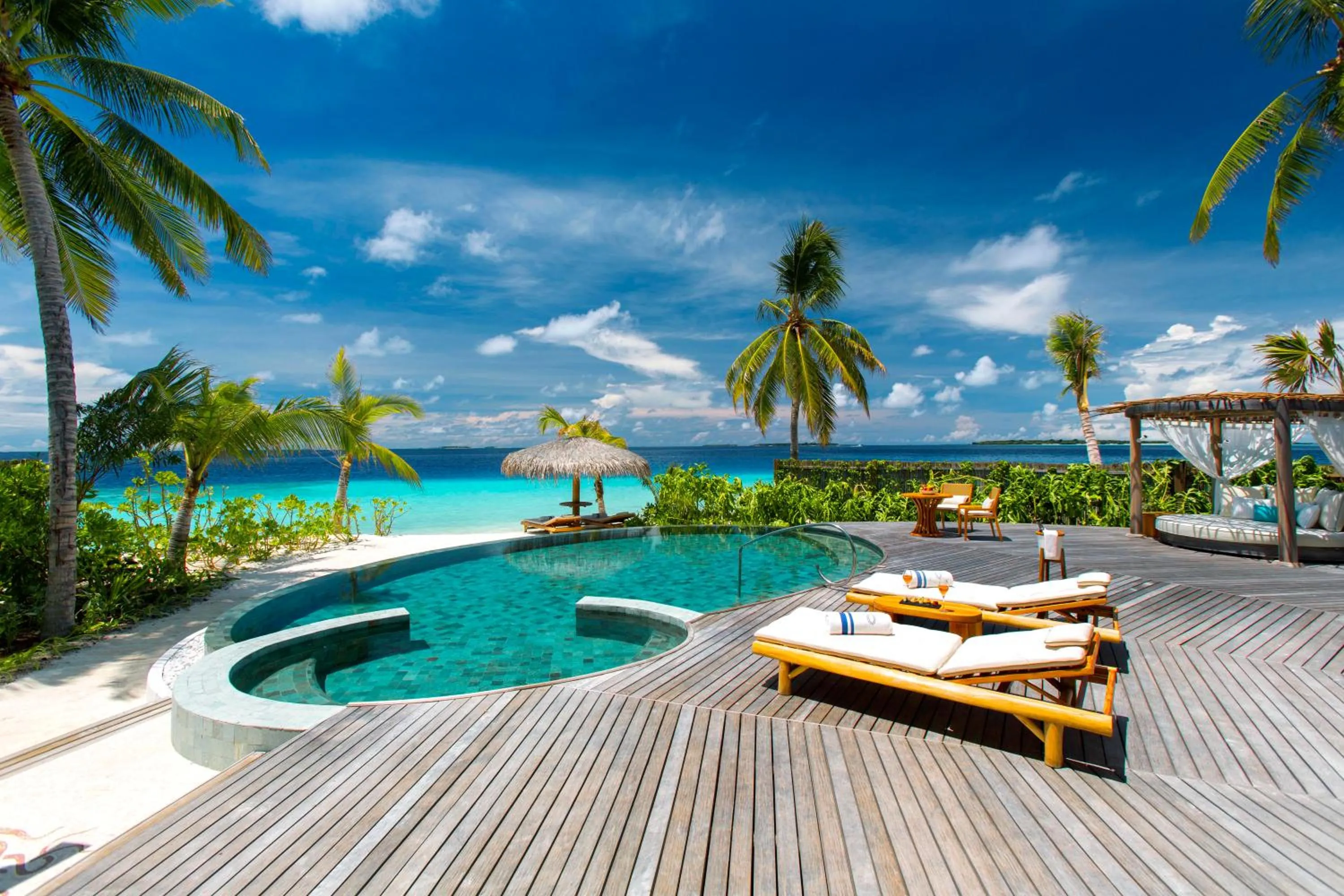 Patio in Milaidhoo Maldives