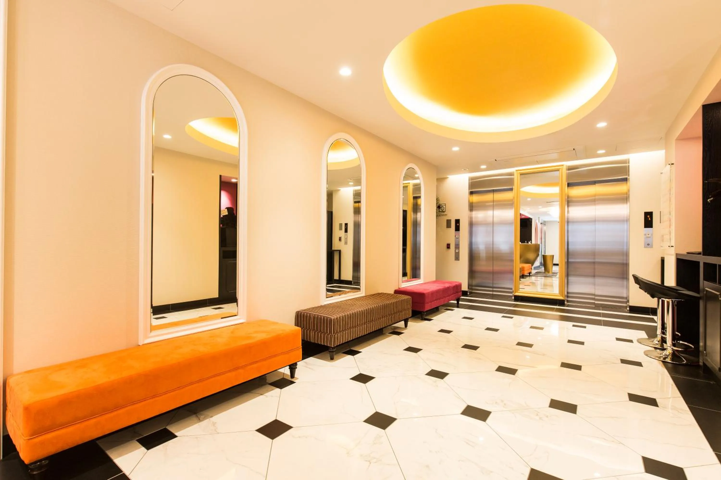 Lobby or reception, Bed in Hotel Wing International Select Hakata-Ekimae