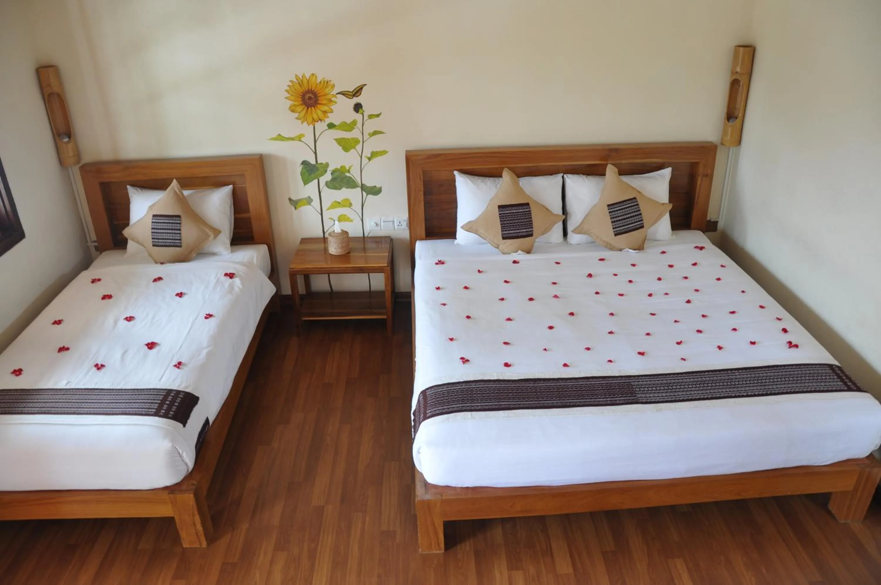 Bed in Trinity Family Inn