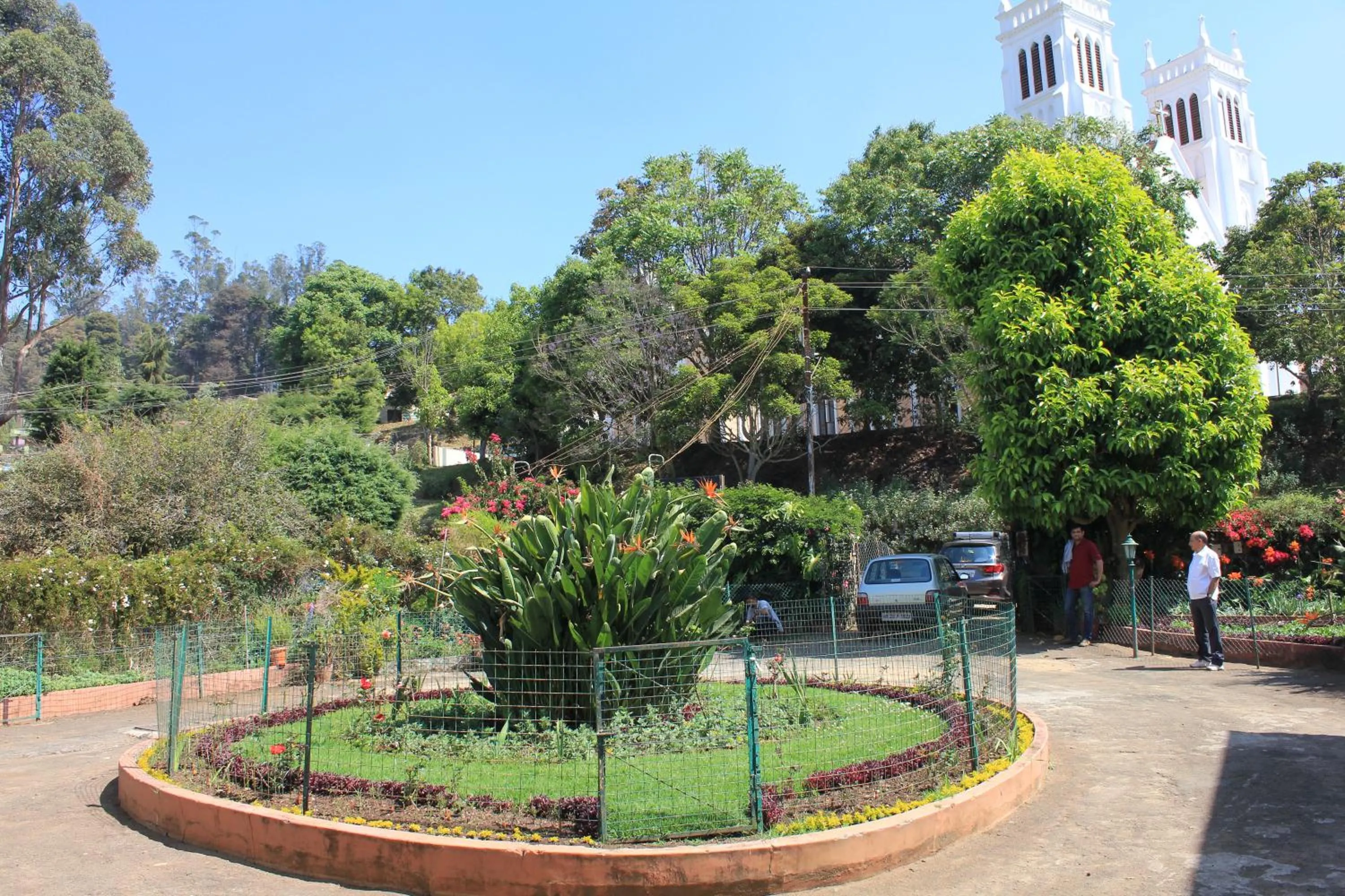 Garden in Colonels inn
