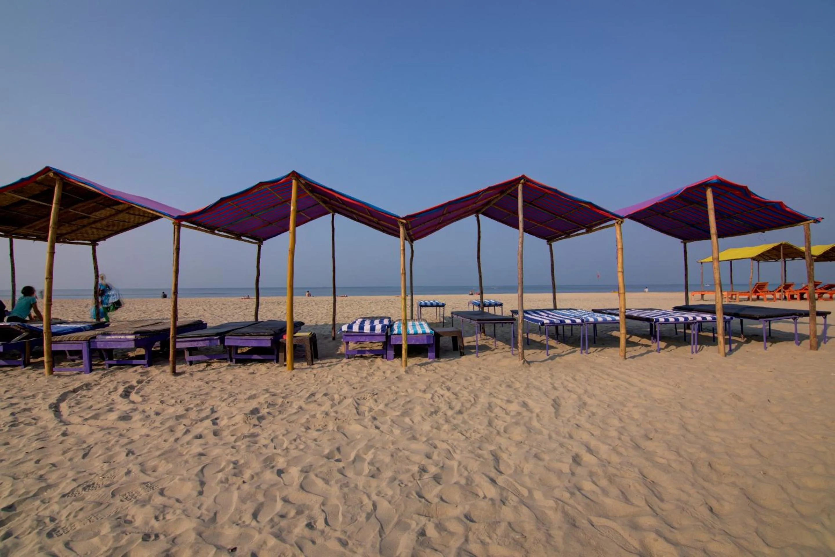 bunk bed in Sunset & Waves Resort, Mandrem Beach