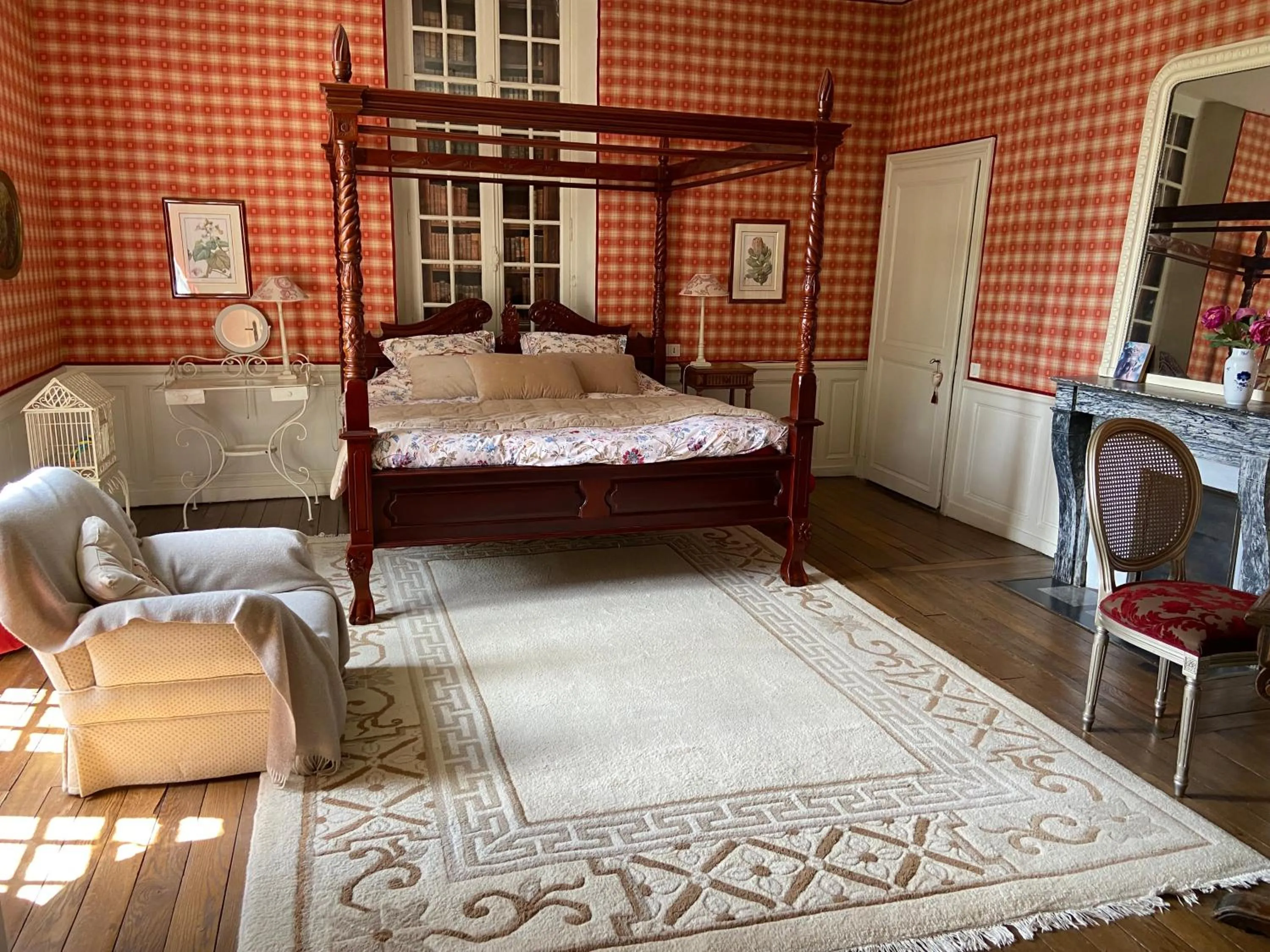 Bed in Le Castel Ecossais