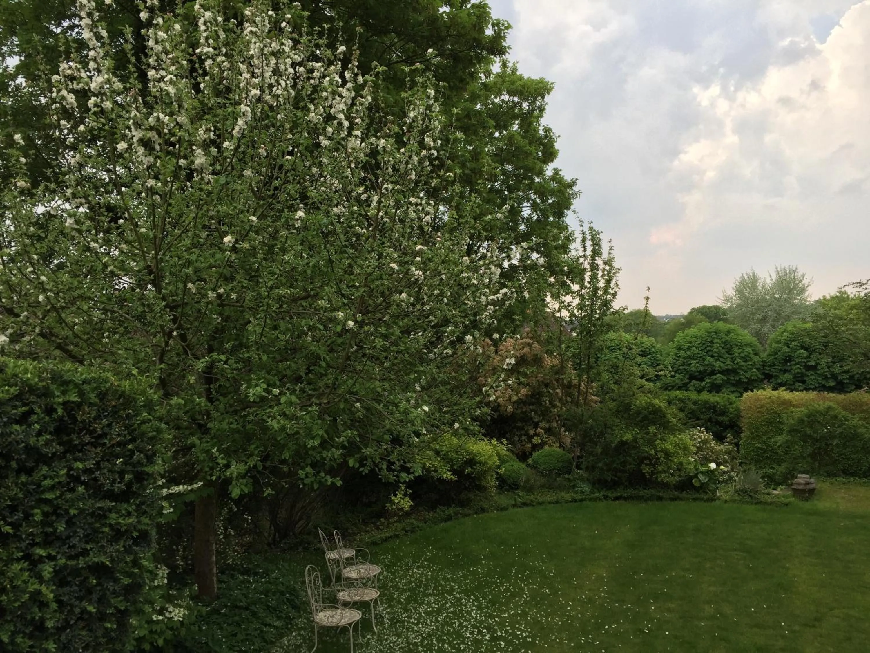 Garden in Le Castel Ecossais