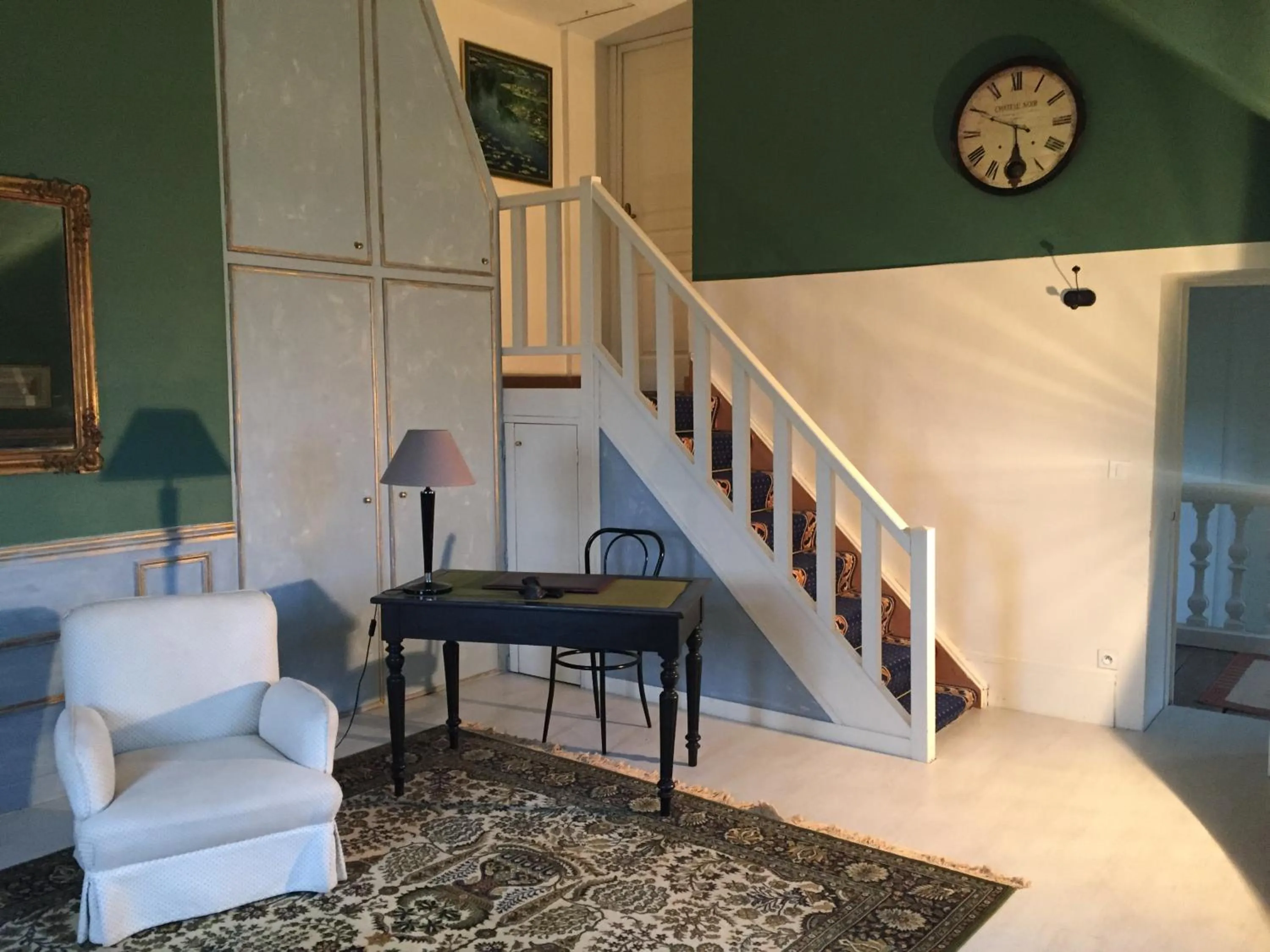 Decorative detail in Le Castel Ecossais