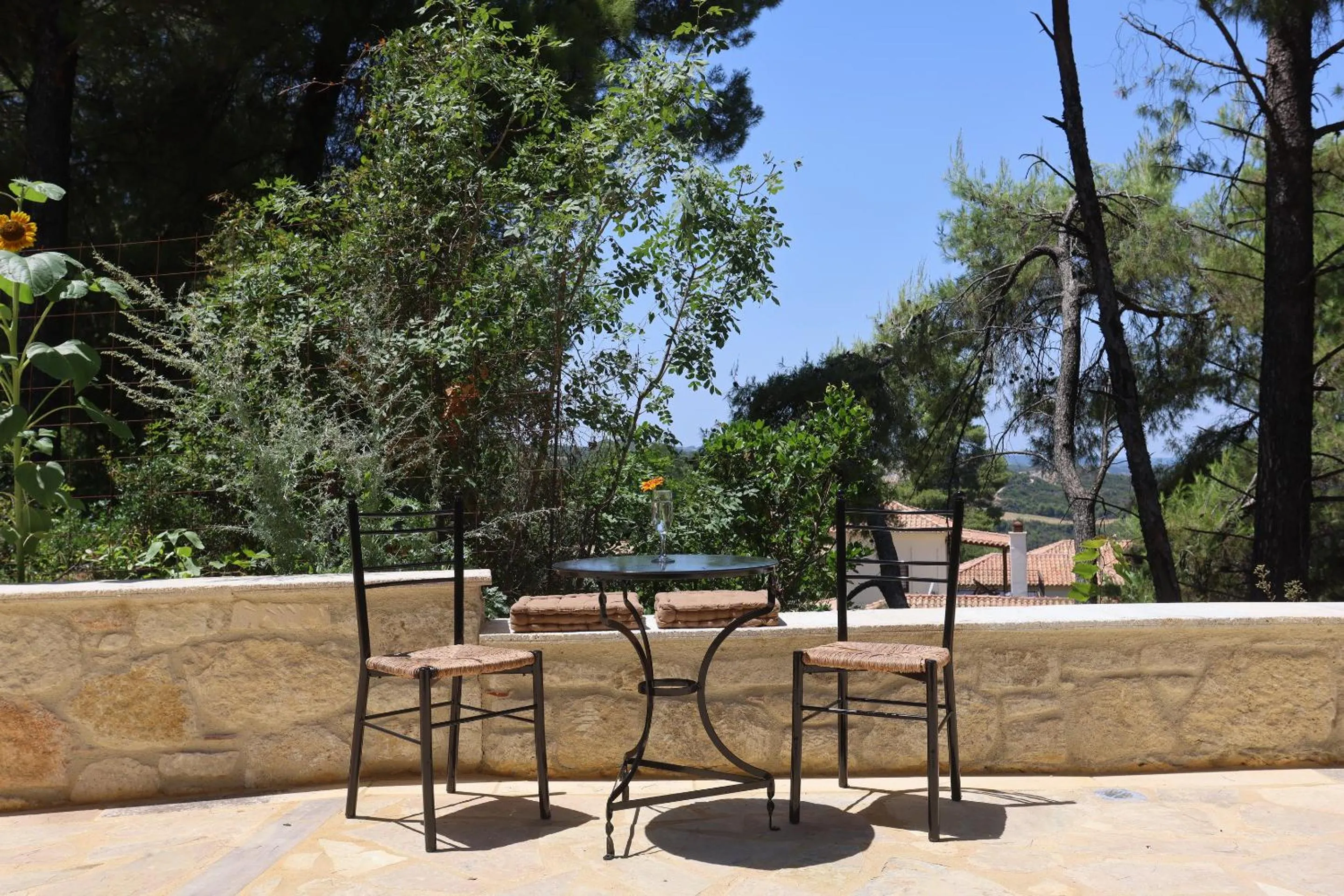 Balcony/Terrace in Akritas Ef Zin Villas & Suites