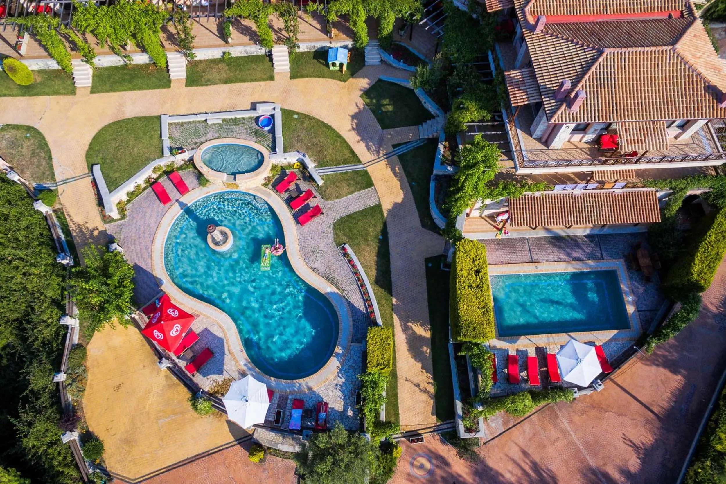 Bird's eye view in Akritas Ef Zin Villas & Suites