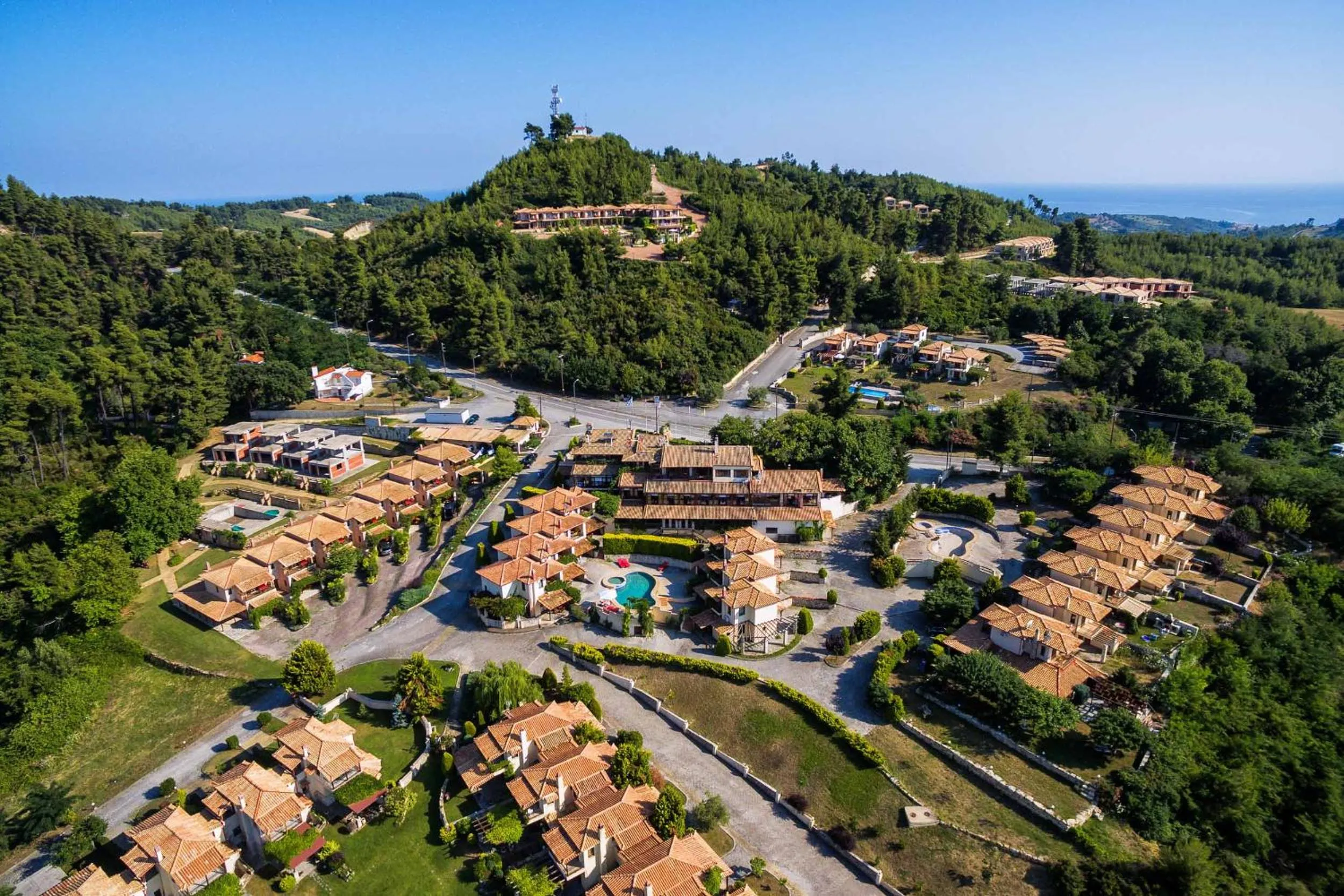 Bird's eye view in Akritas Ef Zin Villas & Suites