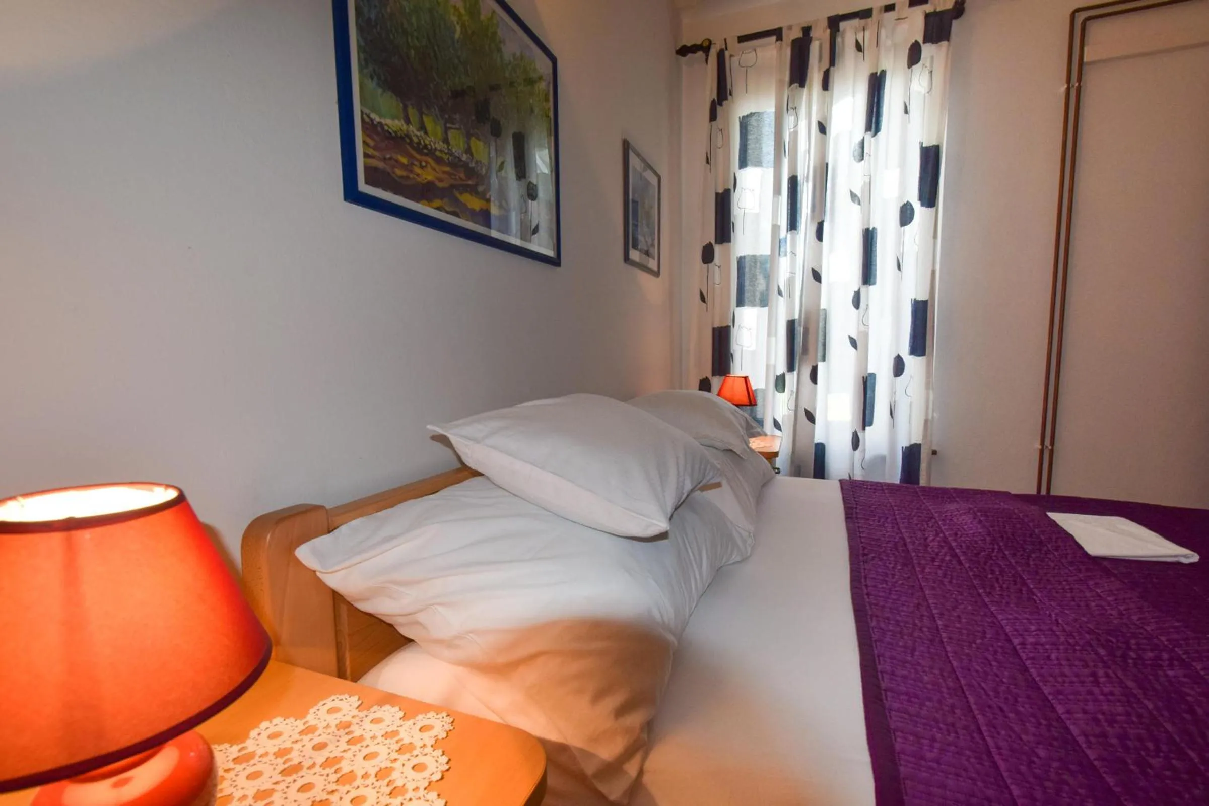 Bedroom, Bed in Apartment Petrlin