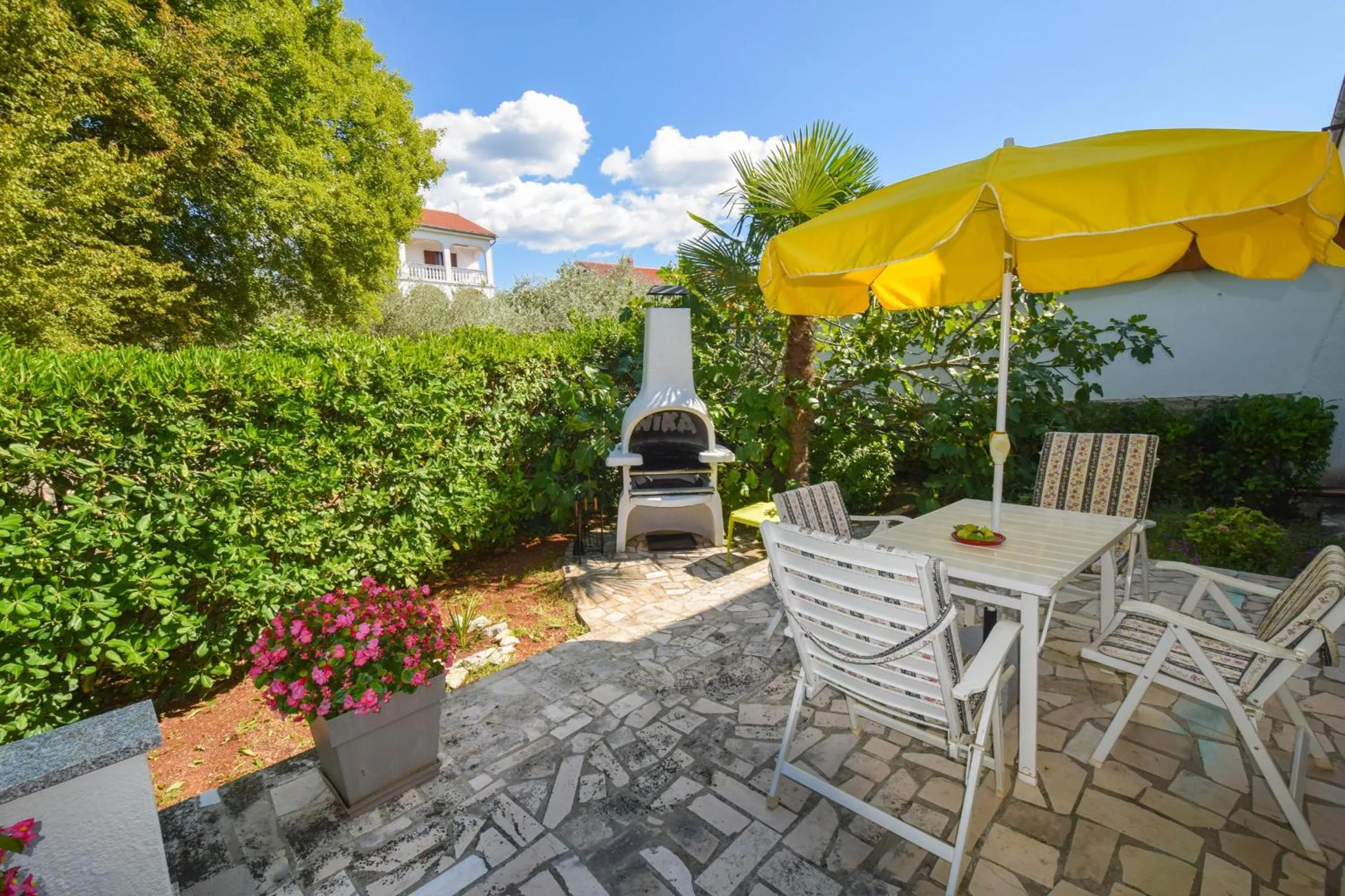 Garden in Apartment Petrlin