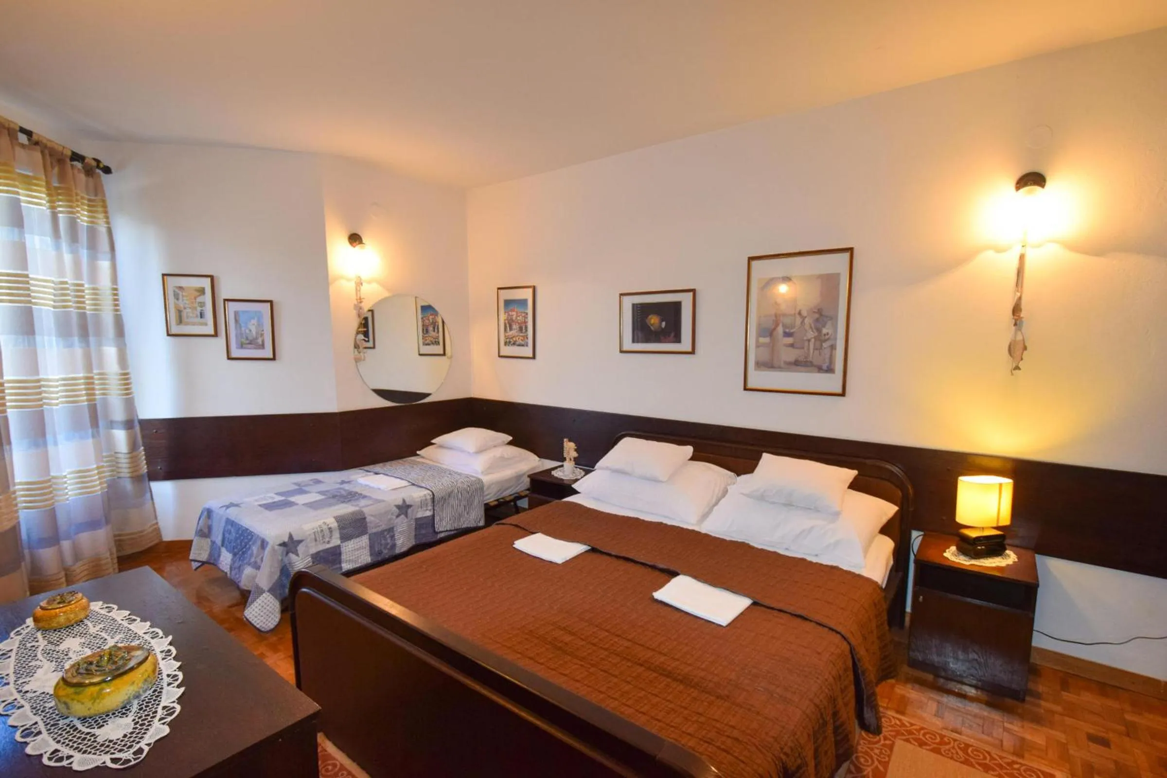 Bedroom, Bed in Apartment Petrlin