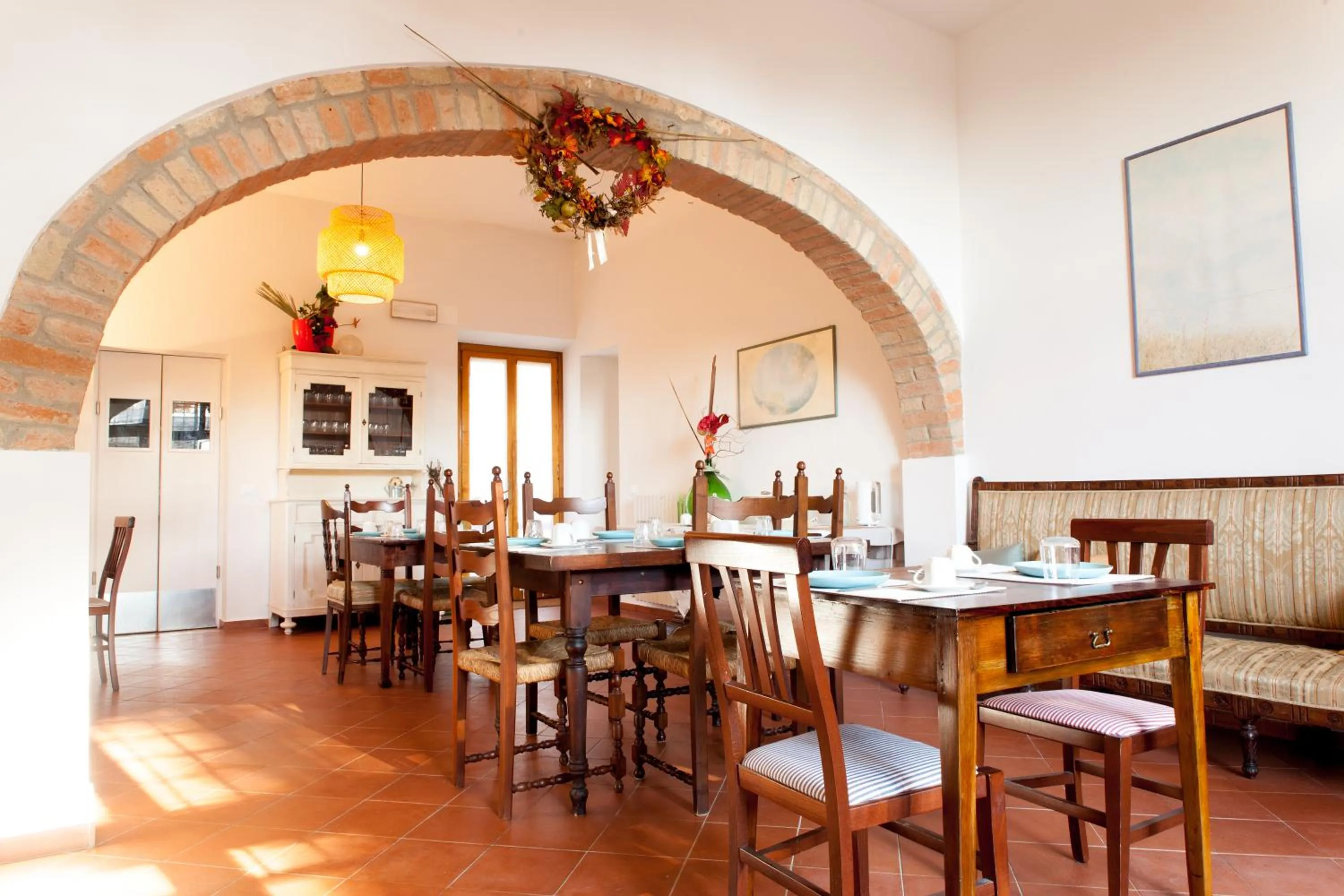 Communal lounge/ TV room in Agriturismo Podere Rondinaio