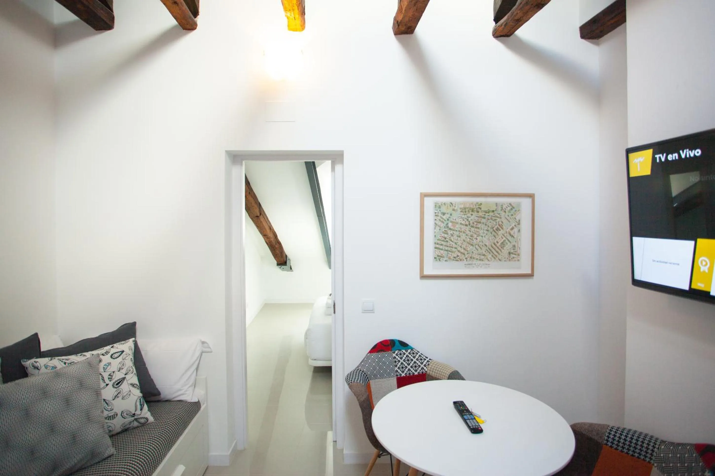 Living room in Apartment in Malasaña