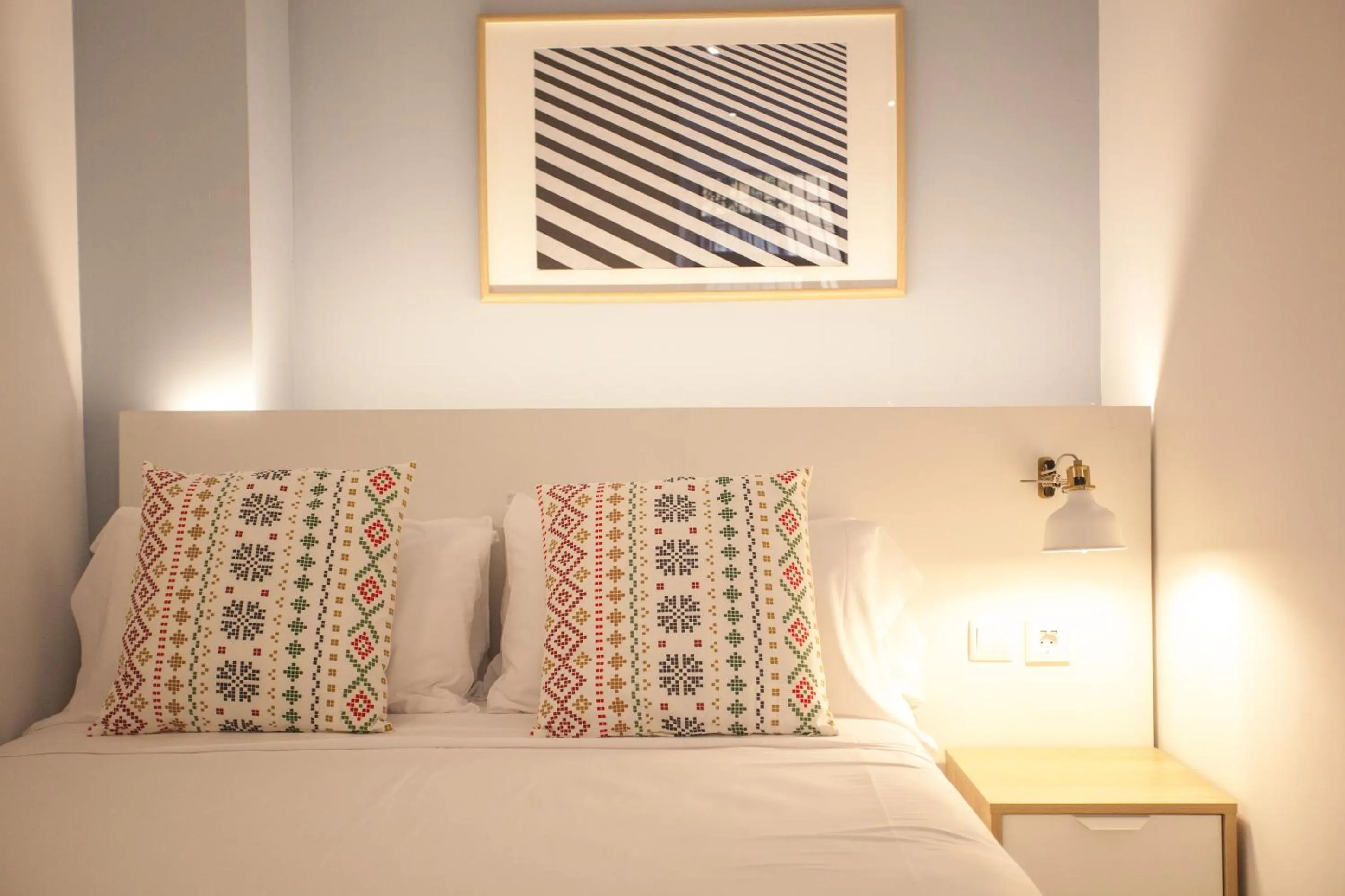 Bedroom, Bed in Apartment in Malasaña