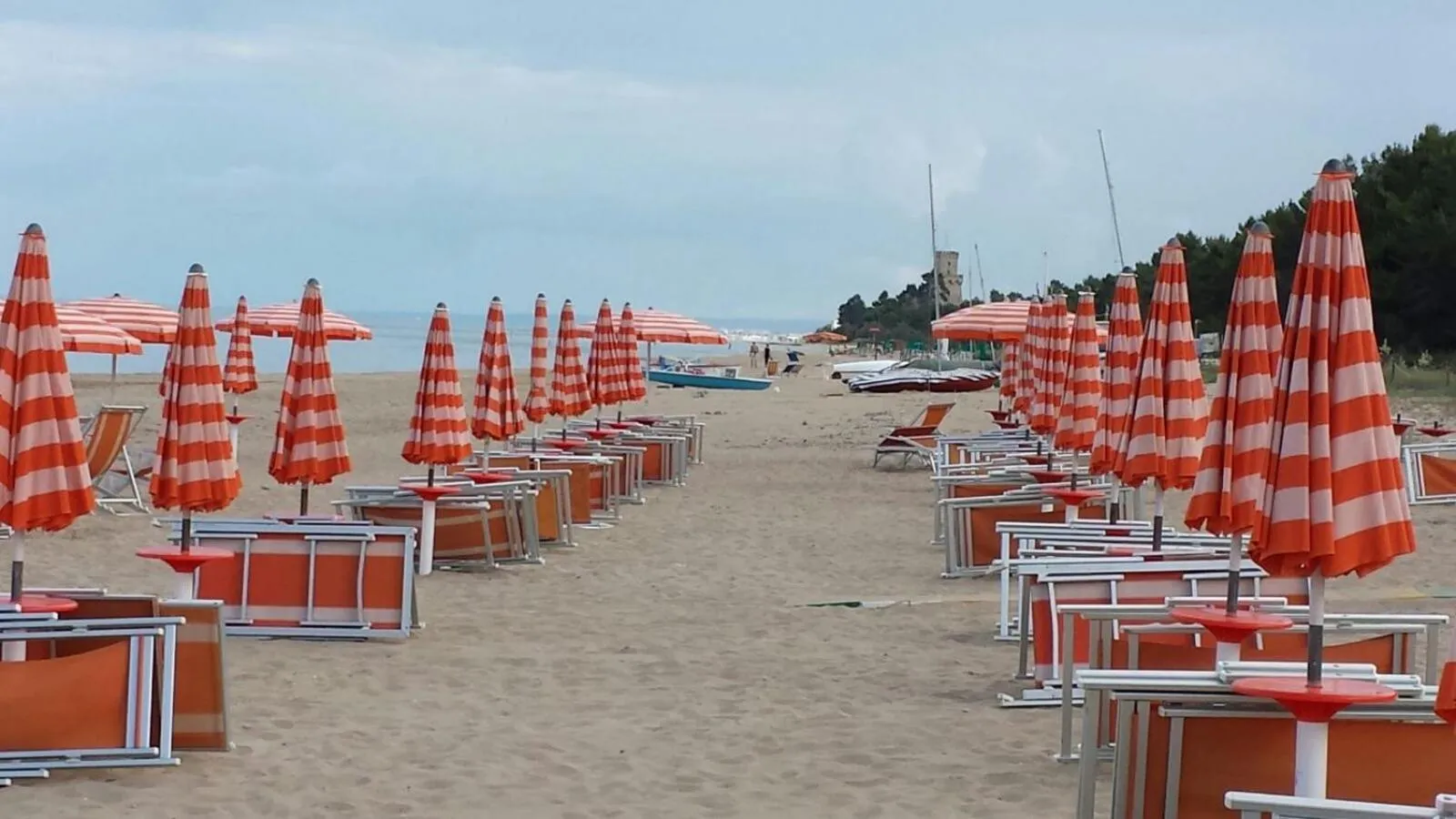 Beach in Pineto Resort