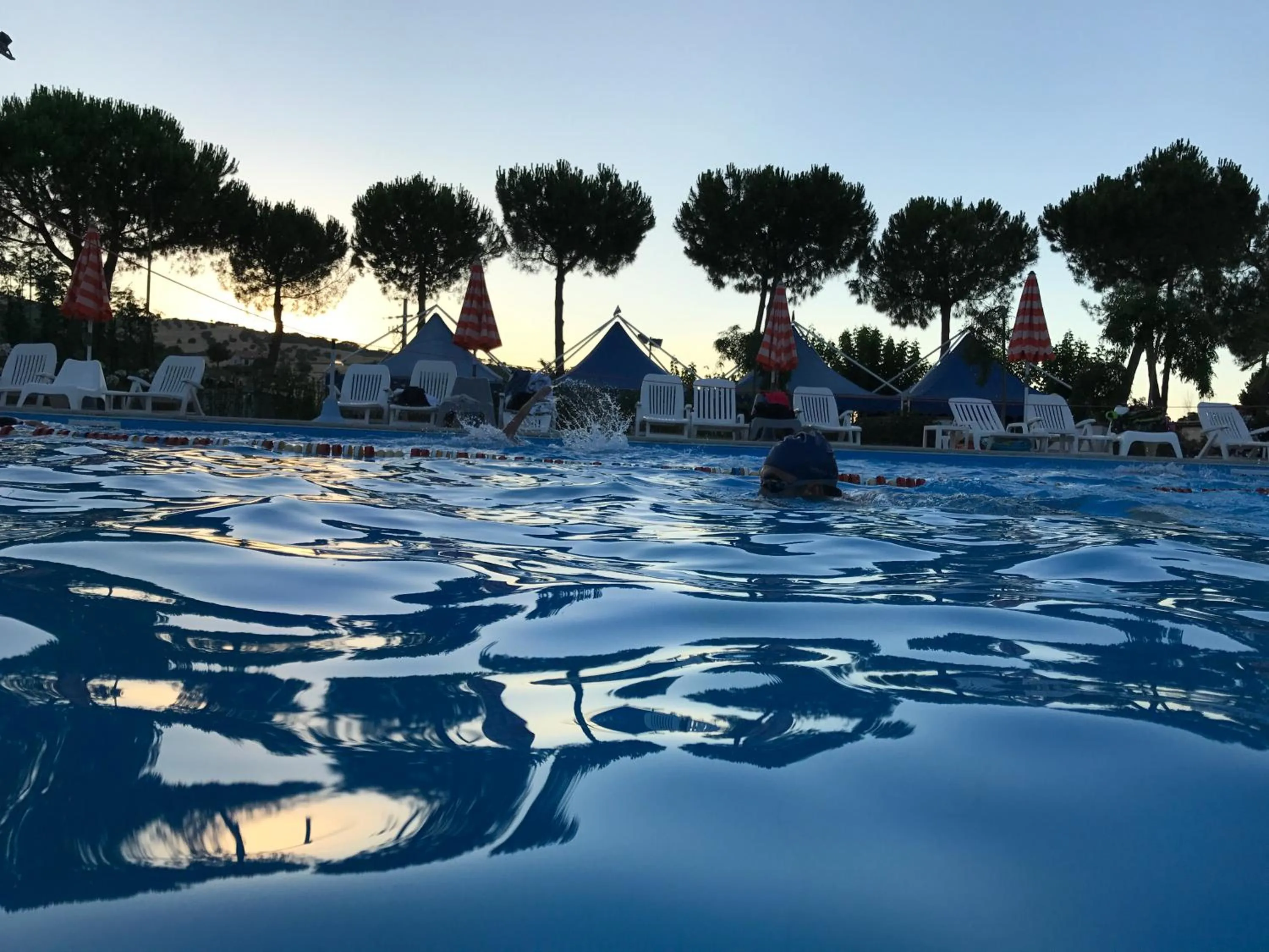 Swimming pool in Pineto Resort