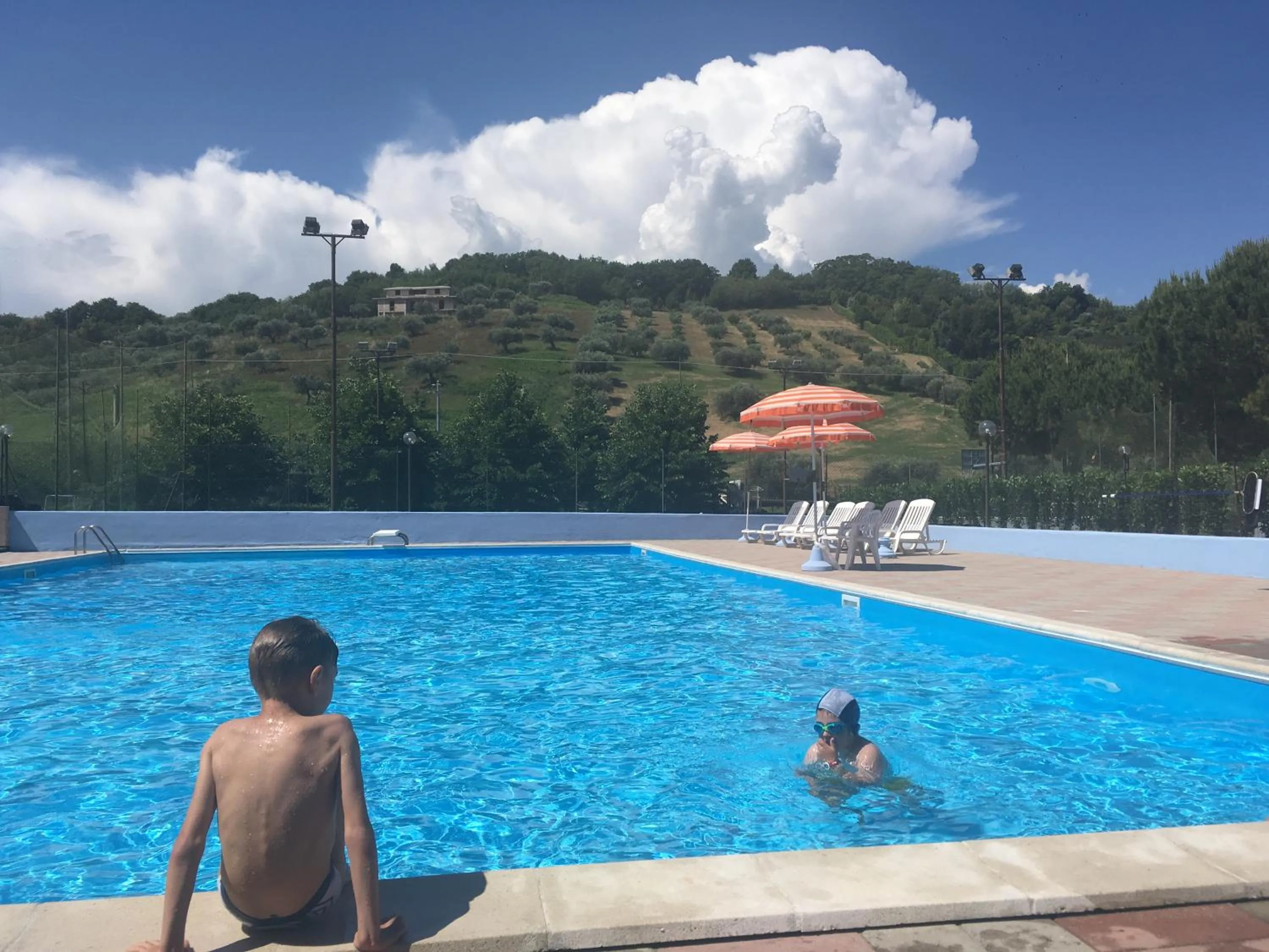 Swimming pool in Pineto Resort
