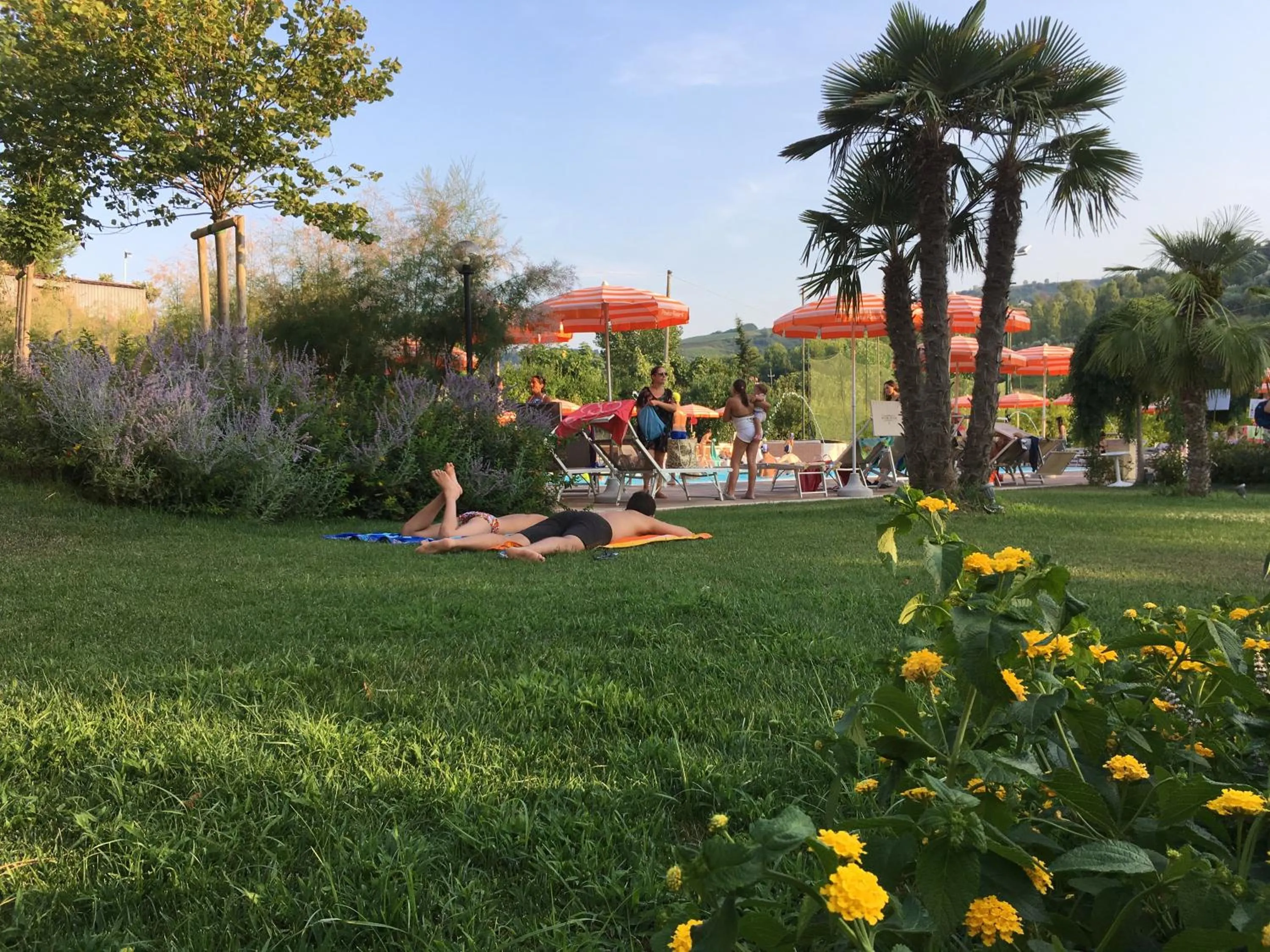 Garden in Pineto Resort