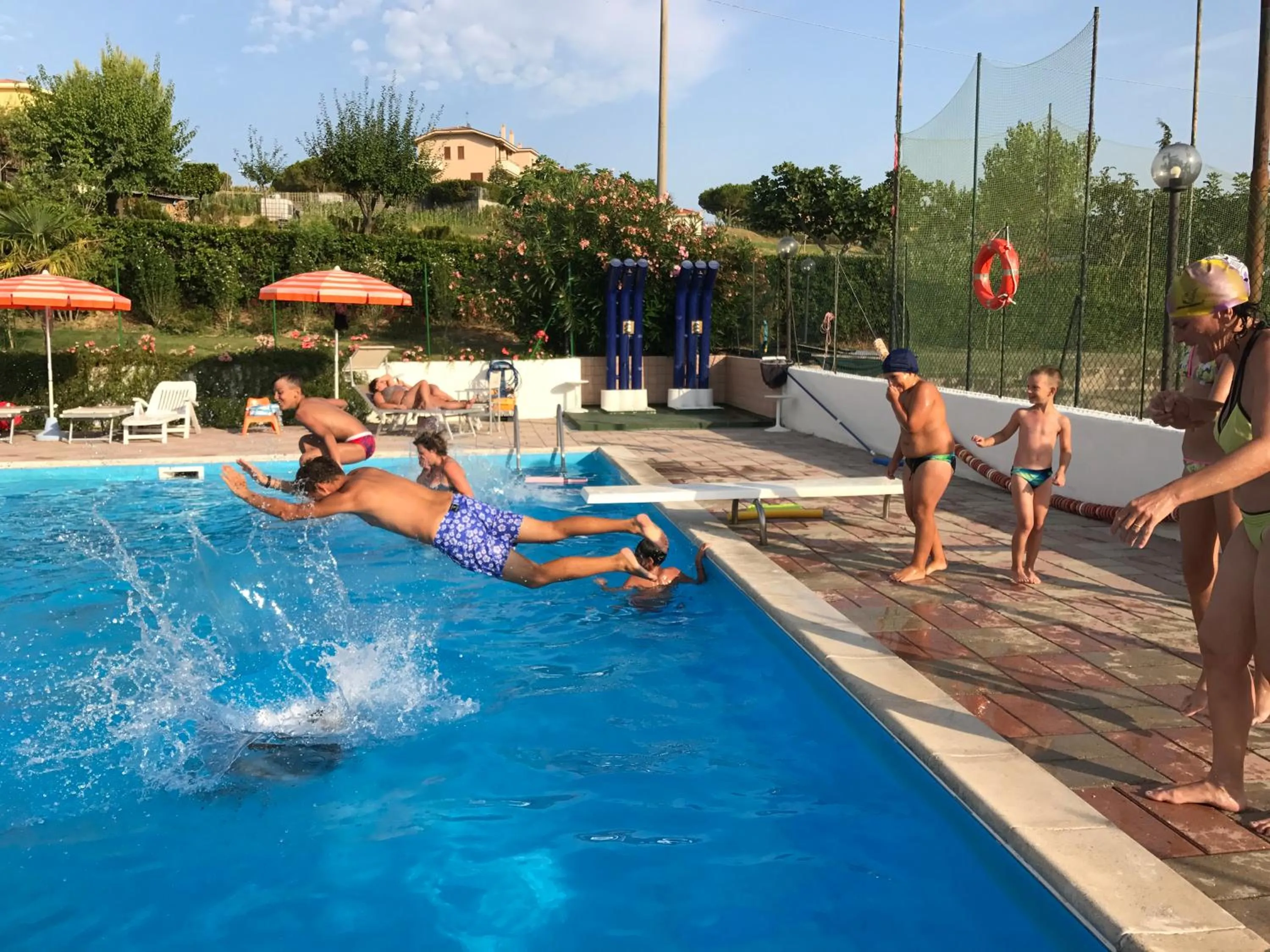 Swimming pool in Pineto Resort
