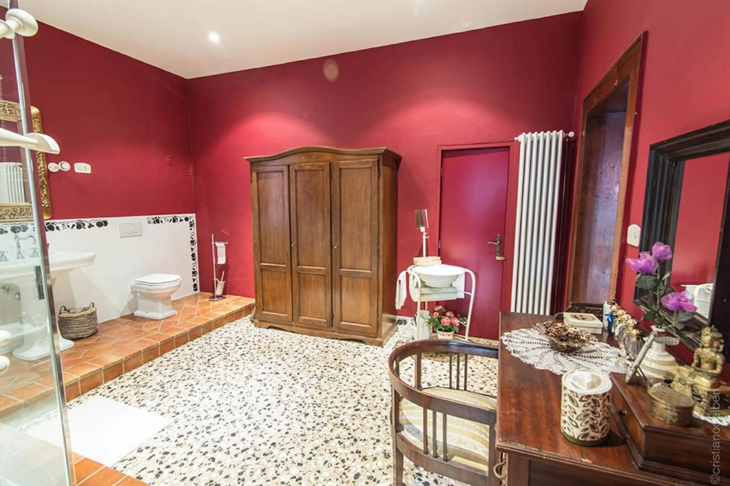 Bathroom in B&b Villa Bornancini