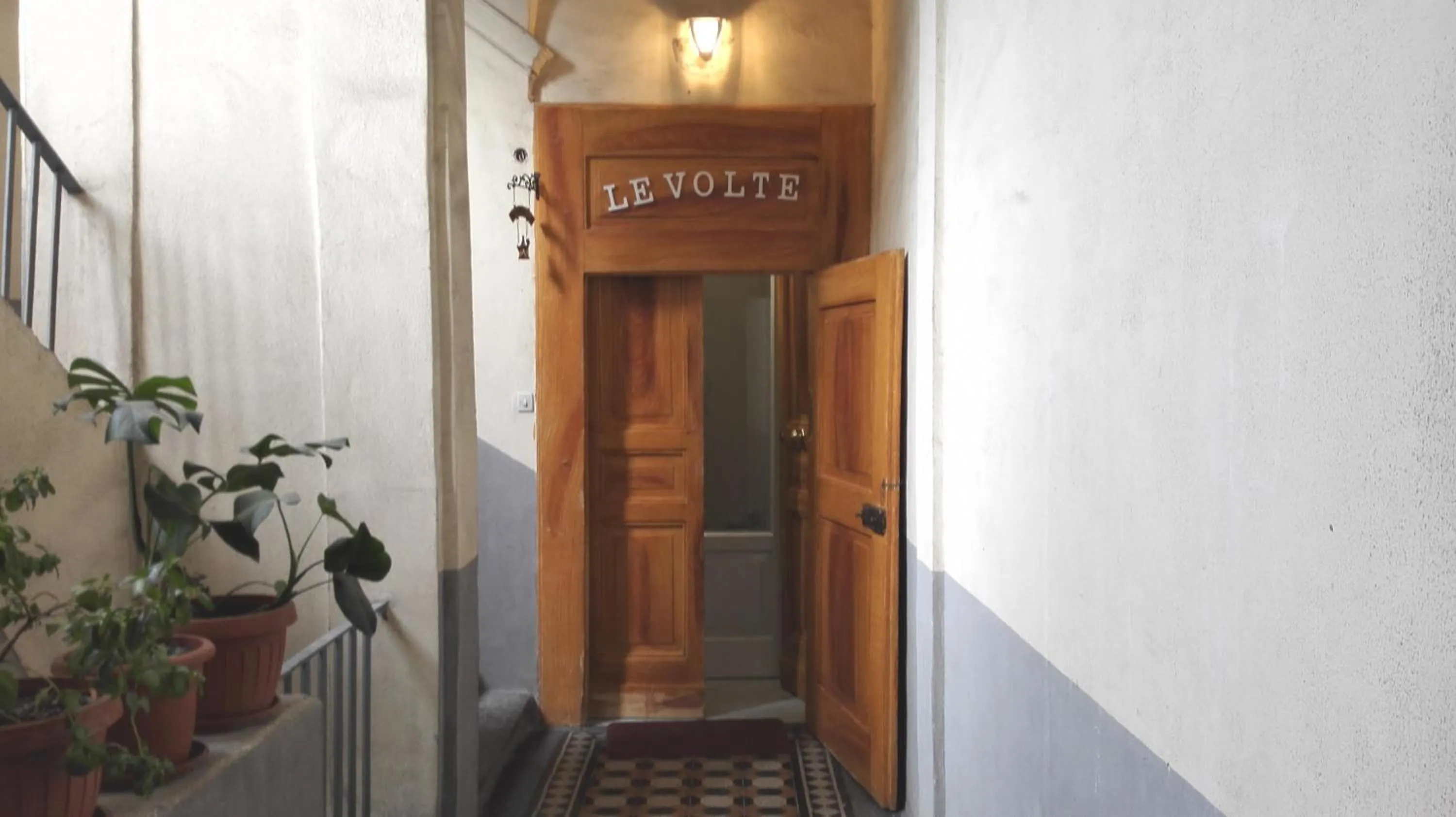 Facade/entrance in B&B Le Volte