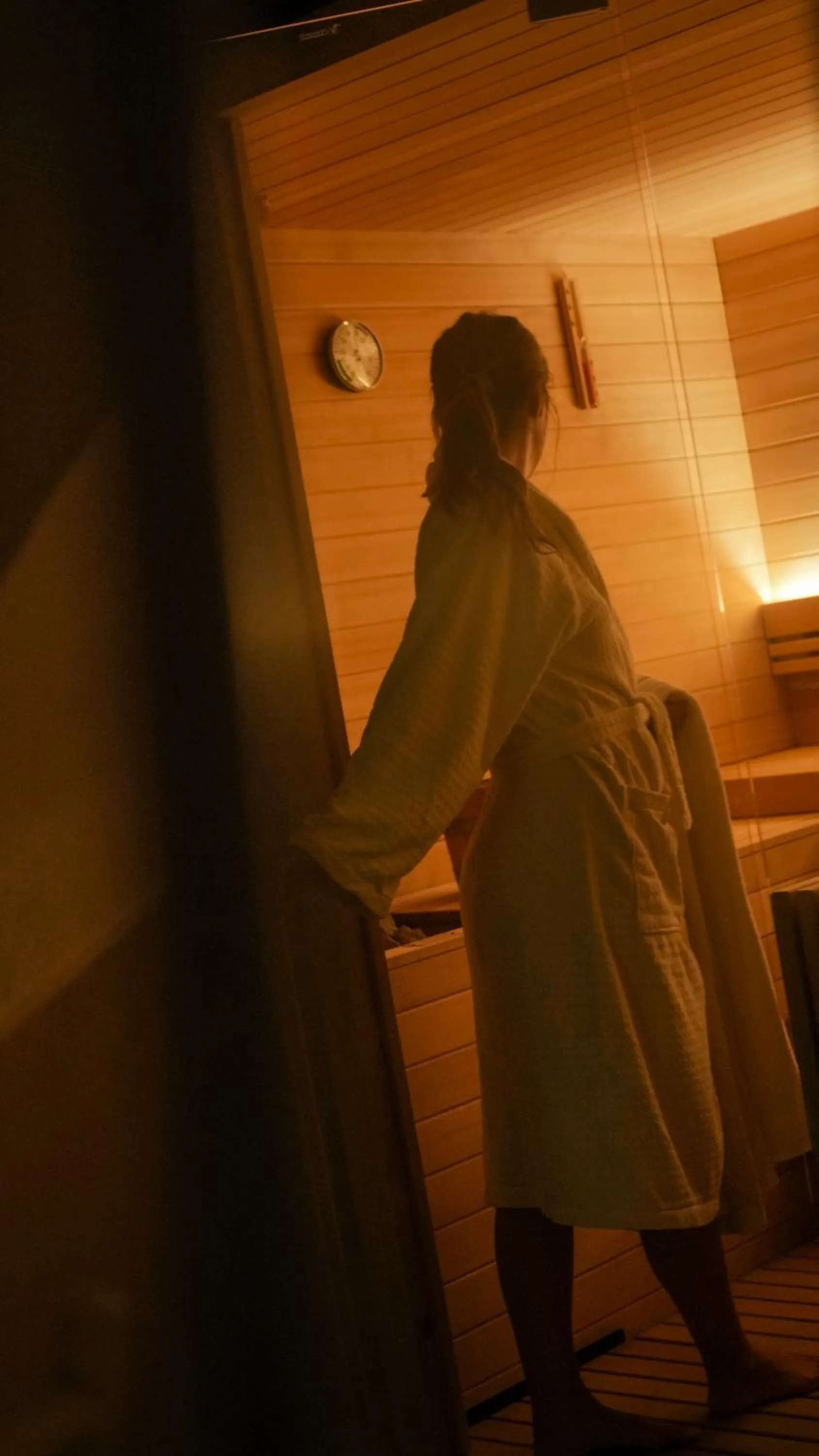 Sauna in Grand Hotel Cocumella