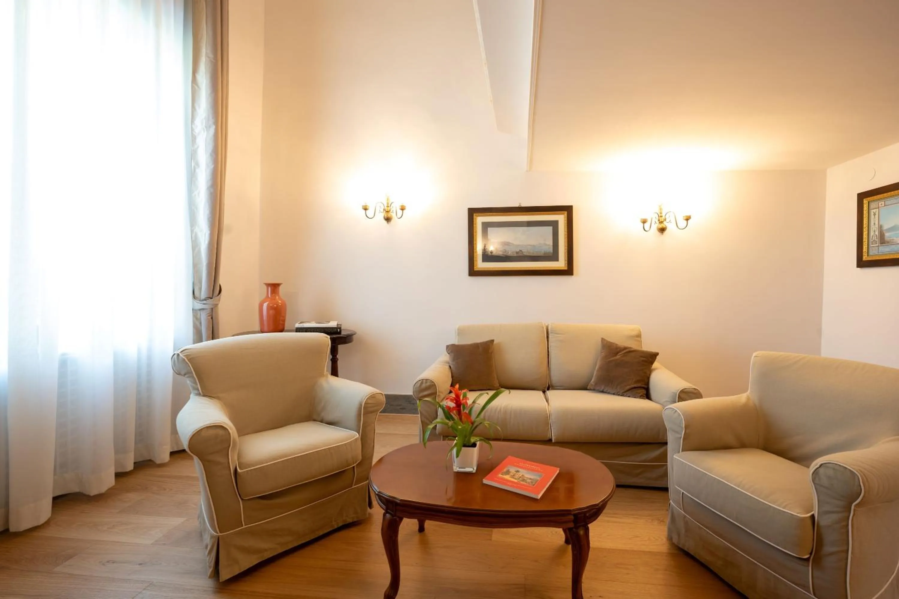 Living room in Grand Hotel Cocumella