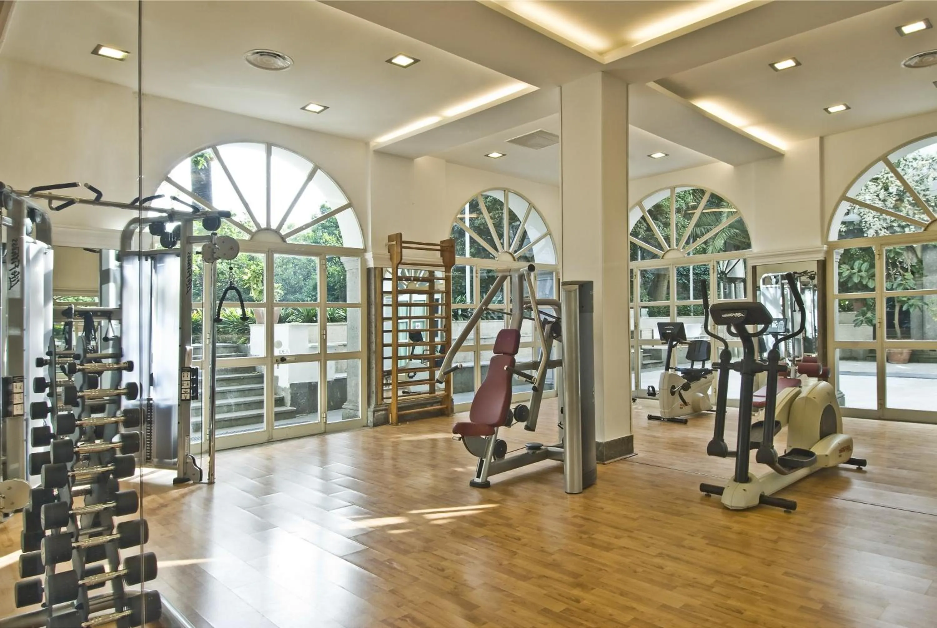 Fitness centre/facilities in Grand Hotel Cocumella