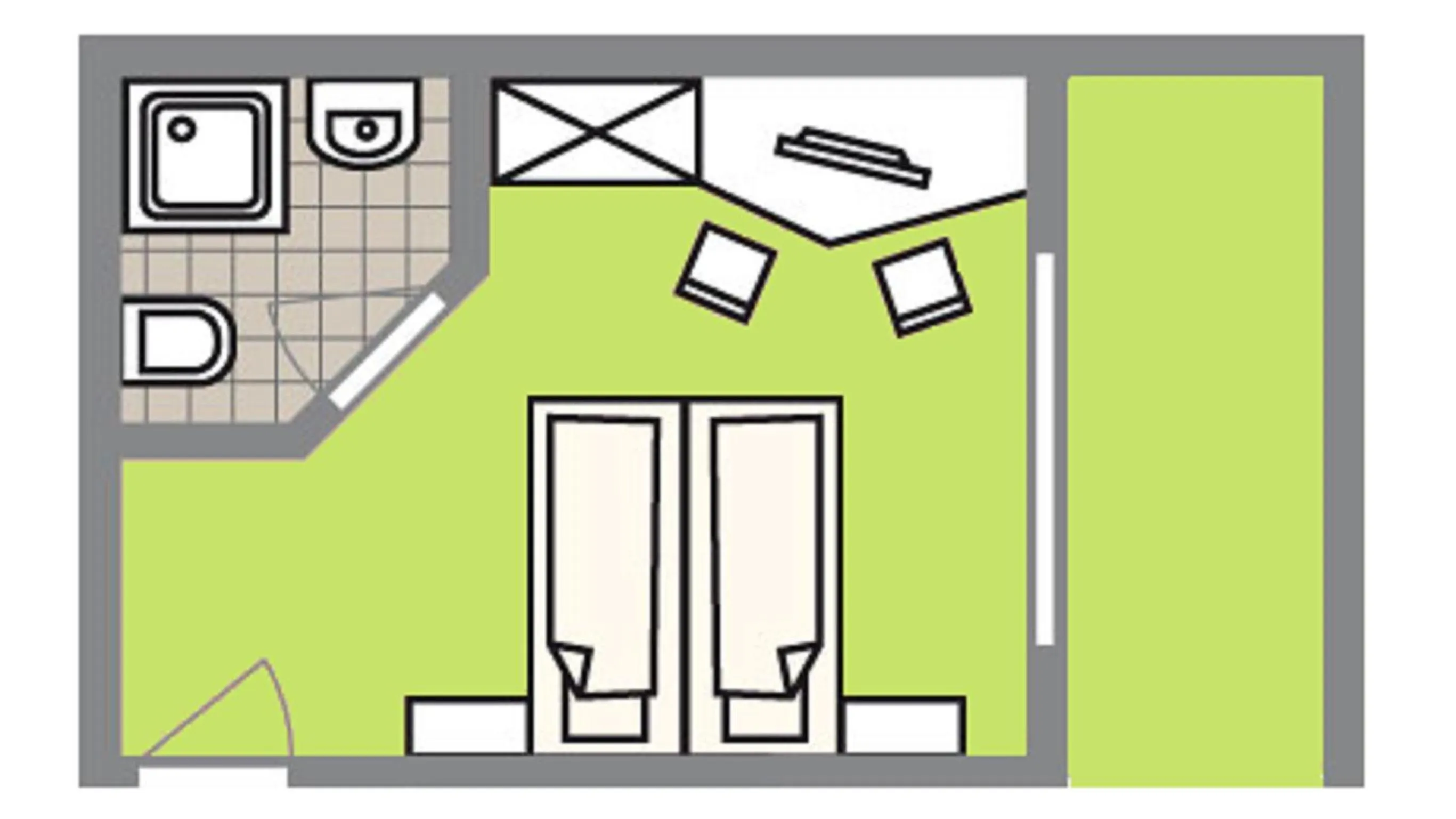Floor plan in Landhotel Buchbergerhof