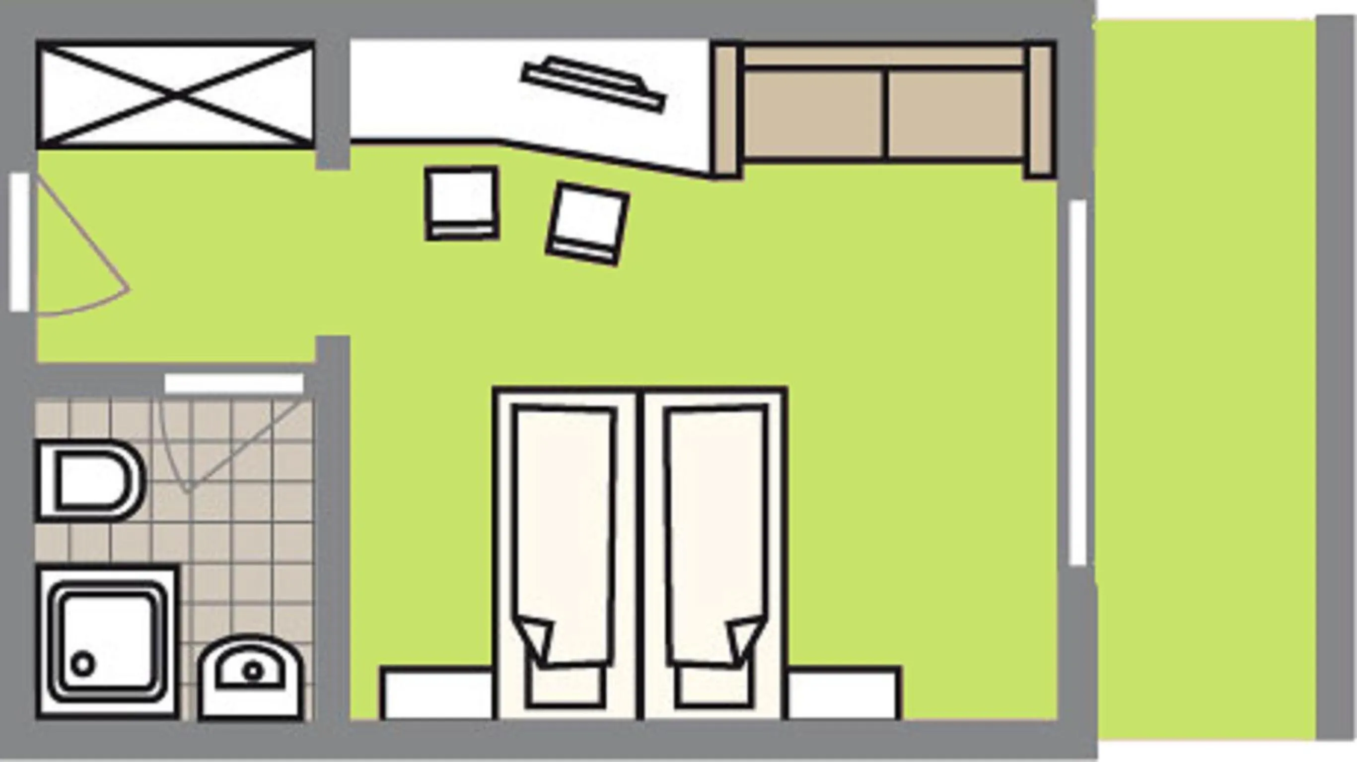 Floor plan in Landhotel Buchbergerhof
