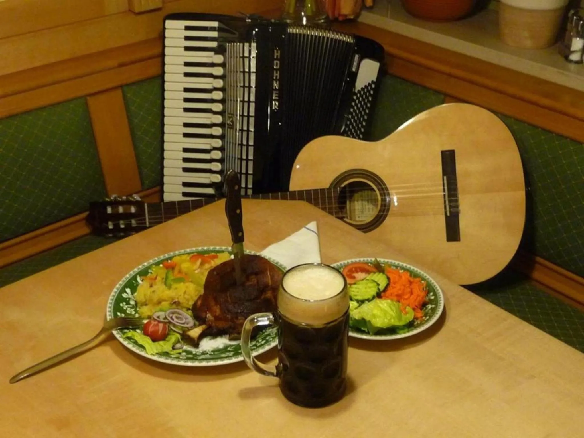 Food and drinks in Landhotel Buchbergerhof