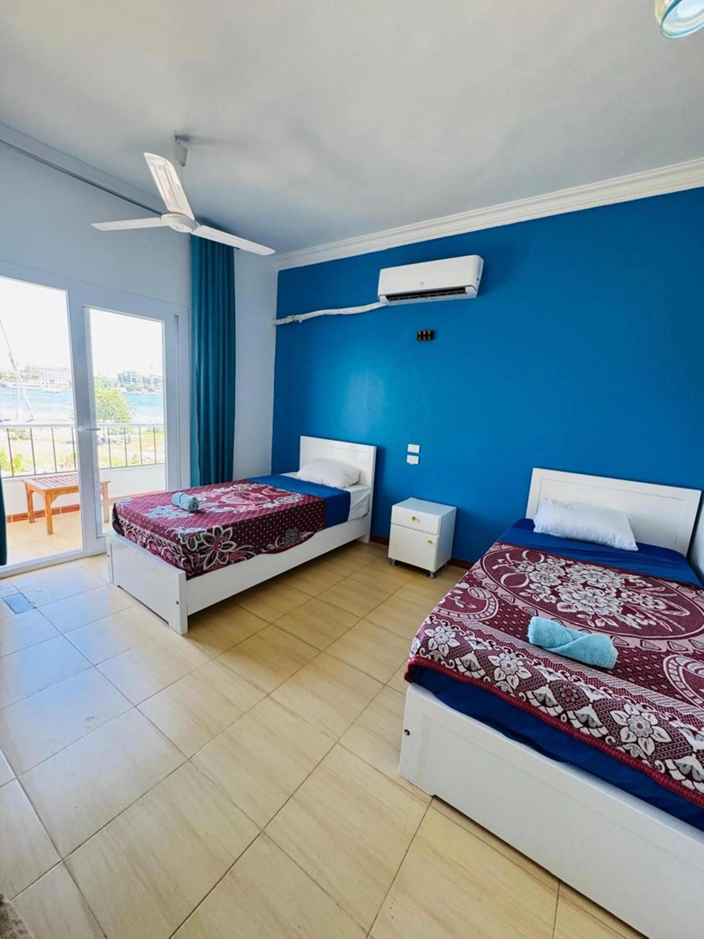 Bed in Luxor Guest House