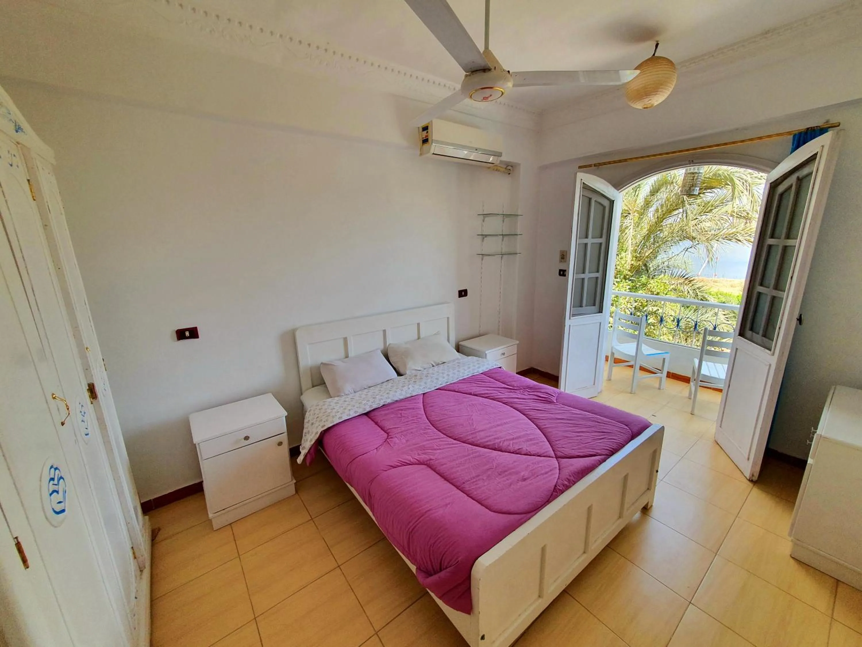 Bed in Luxor Guest House