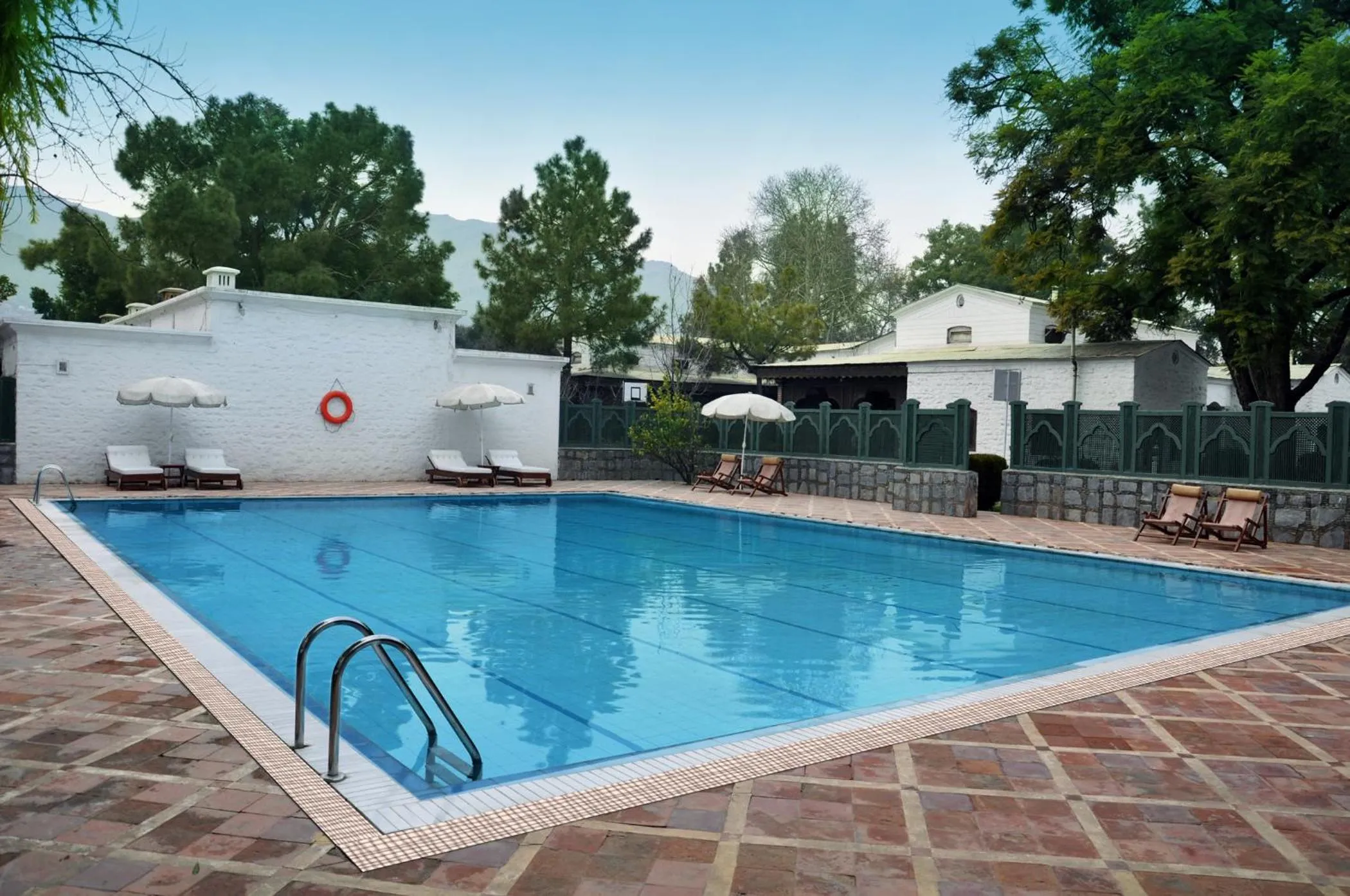 Swimming pool in Swat Serena Hotel