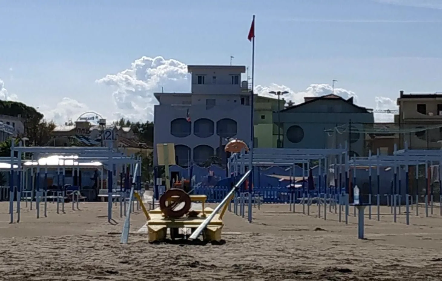 Beach in Hotel Rosalba