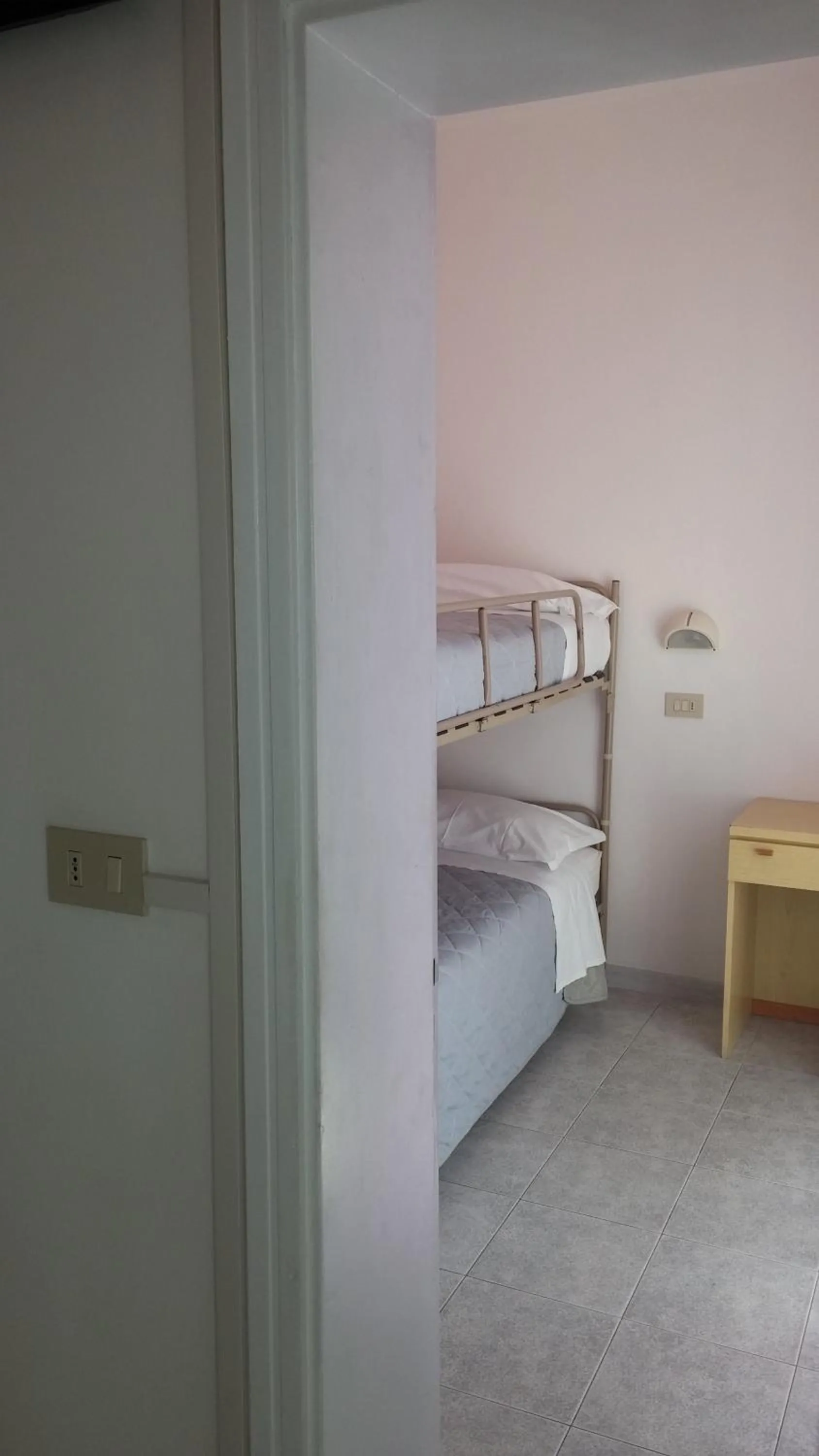 Balcony/Terrace, Bed in Hotel Rosalba