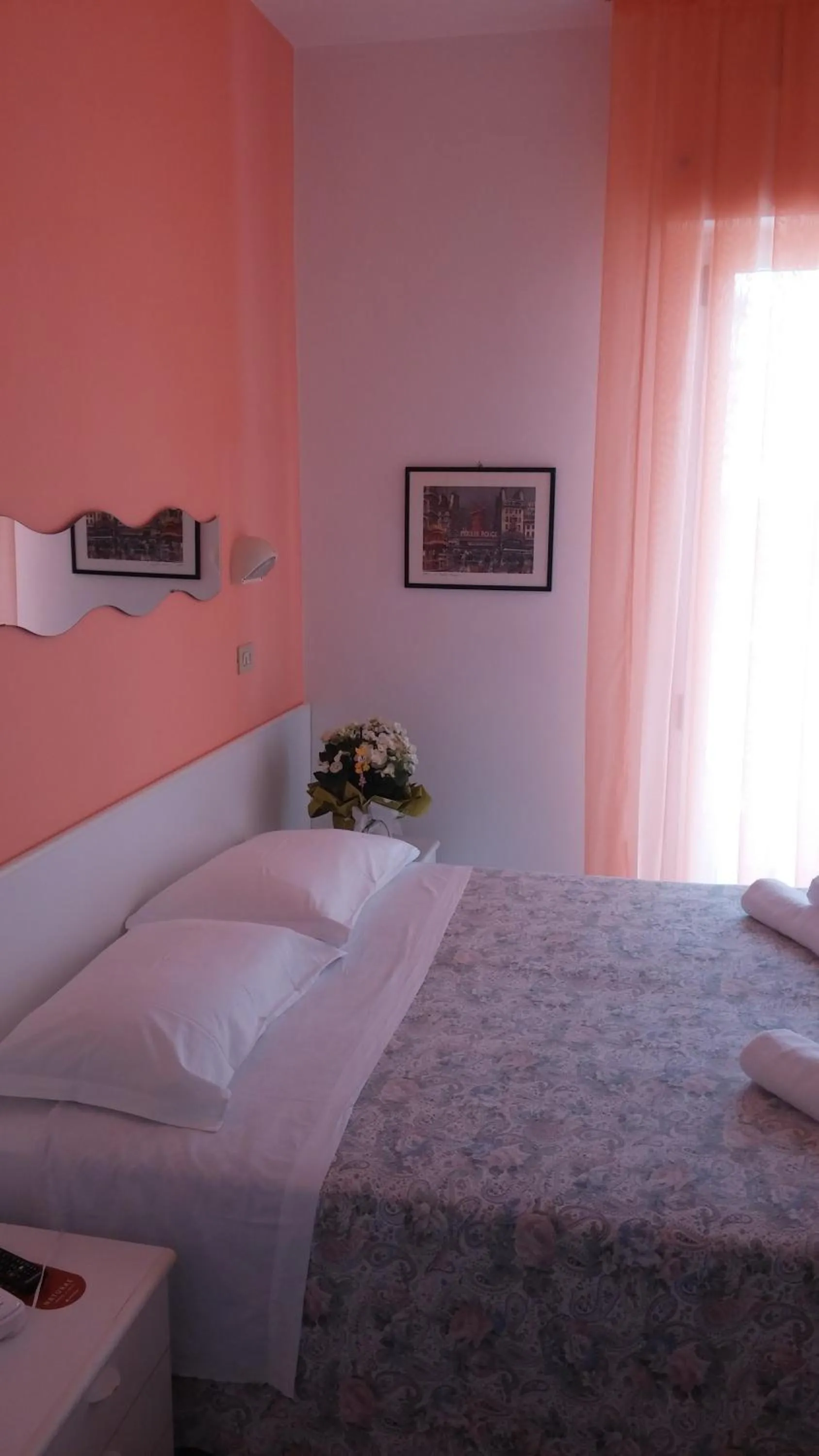 Bed in Hotel Rosalba