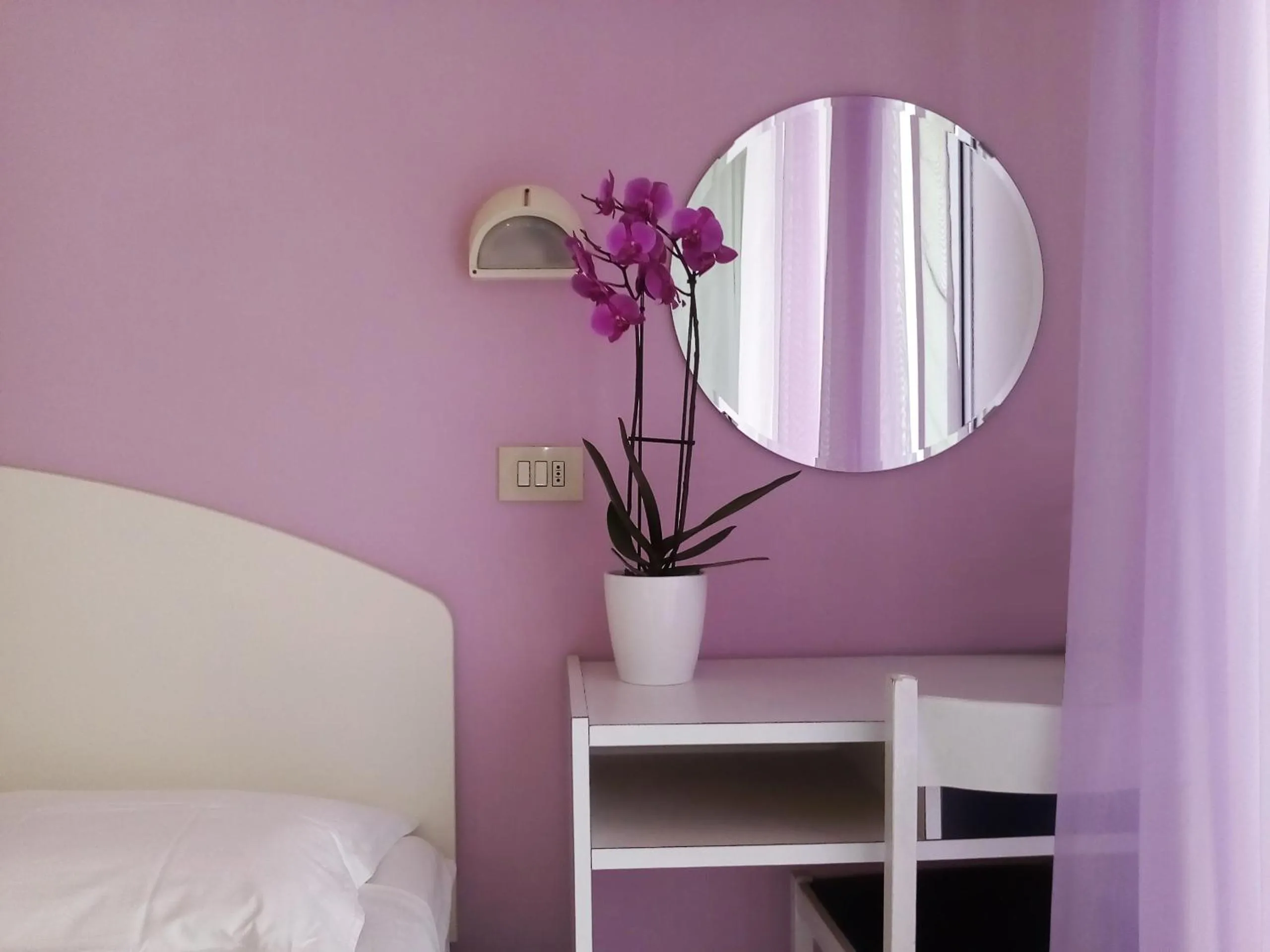 Bed in Hotel Rosalba