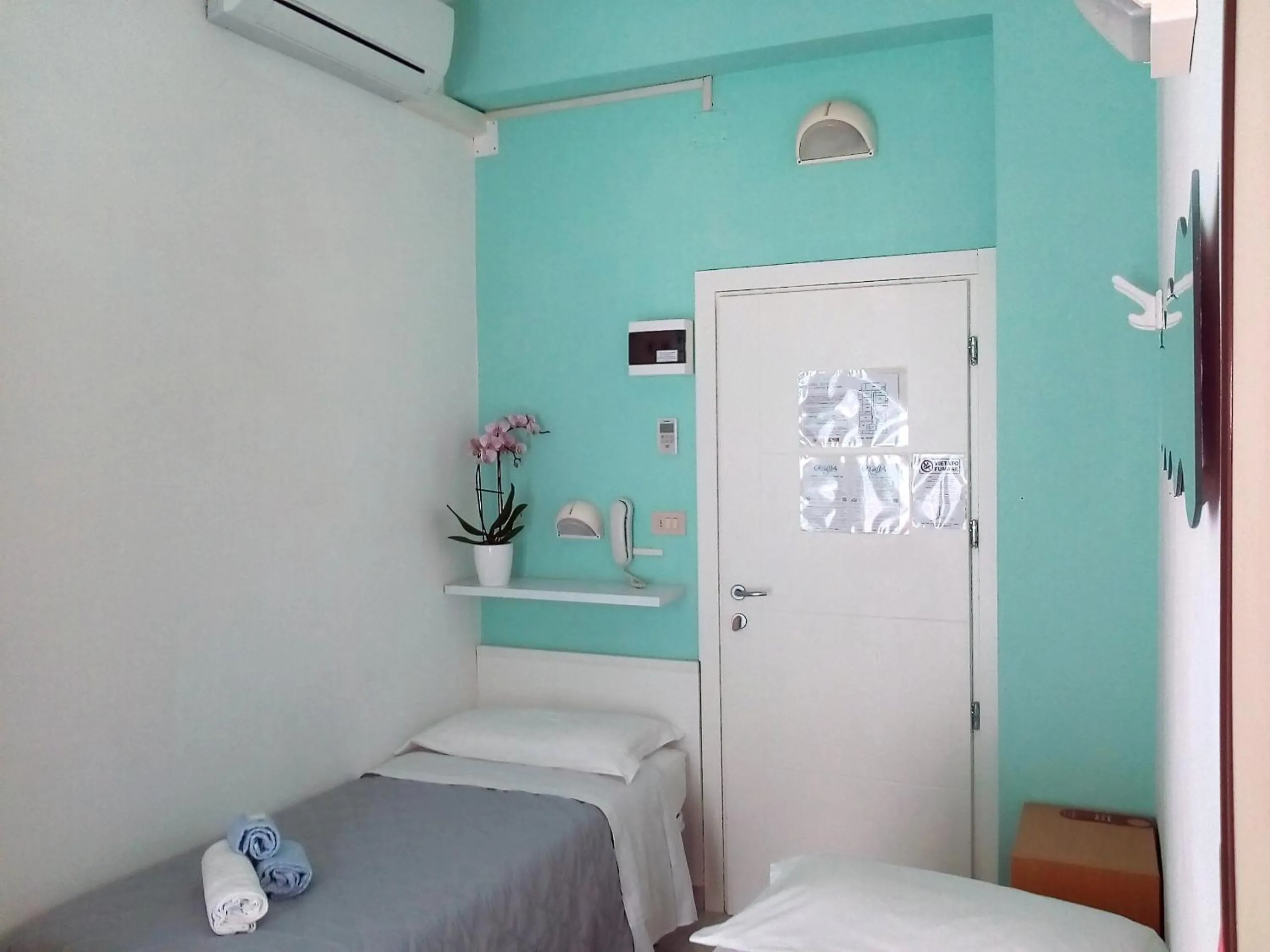 Bed in Hotel Rosalba