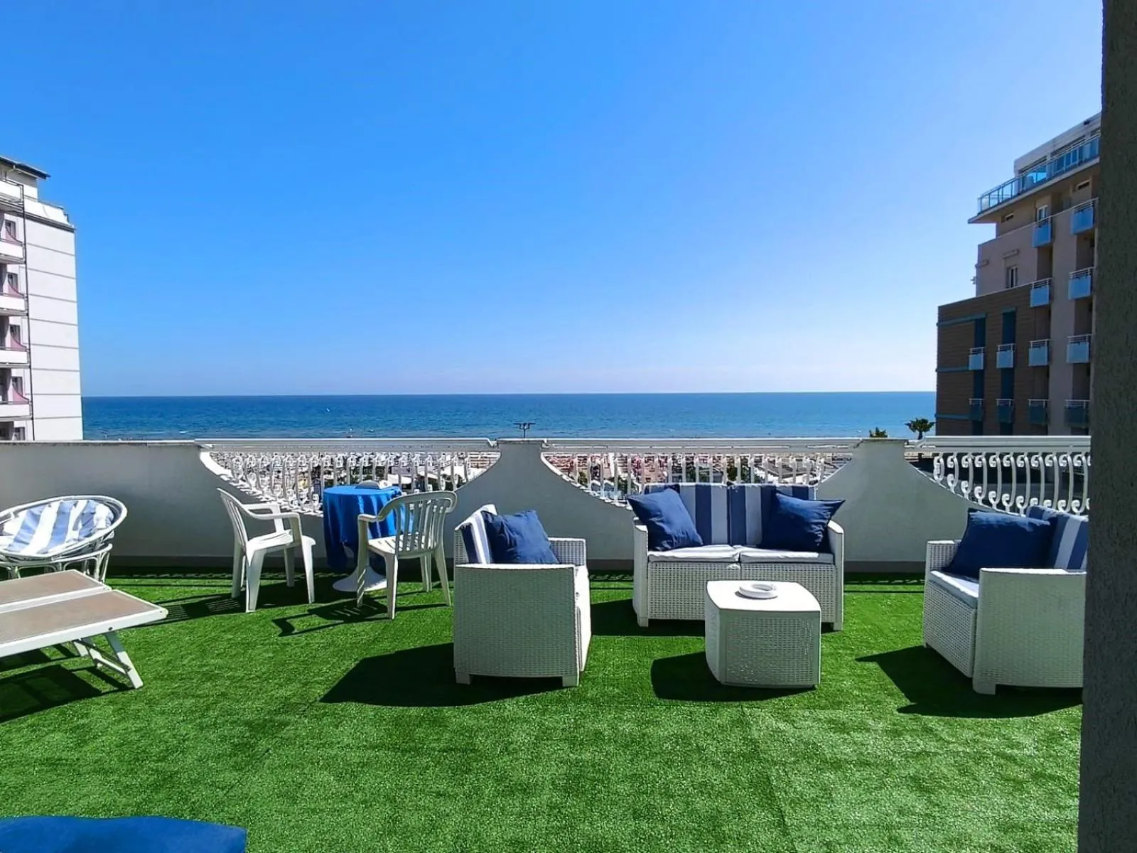 Solarium in Hotel Rosalba