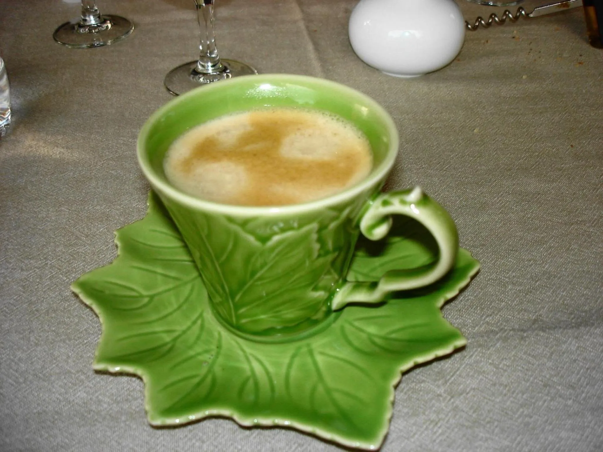 Food and drinks in Couette Et Cafe Crème