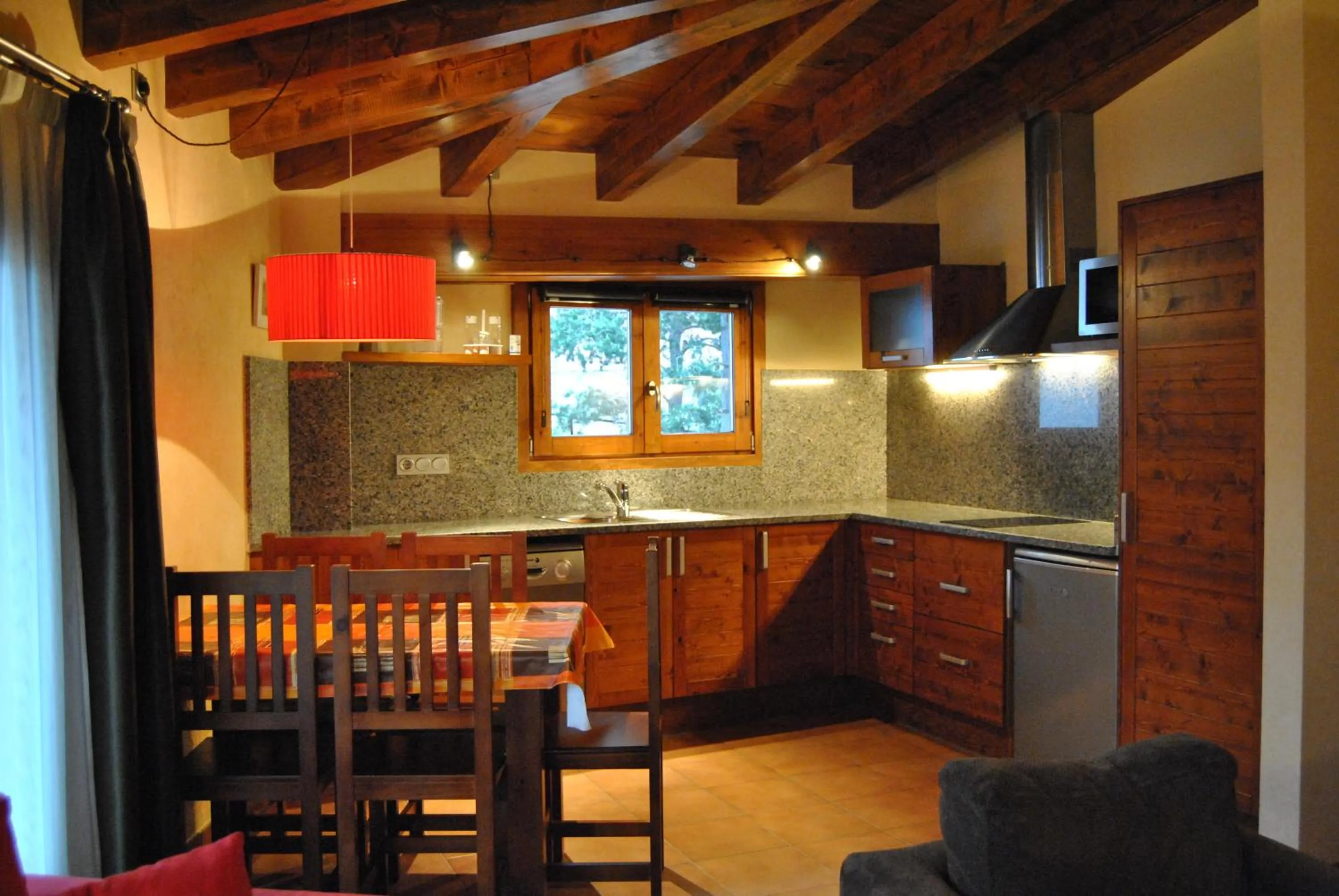 Kitchen or kitchenette in Aparthotel Bellver