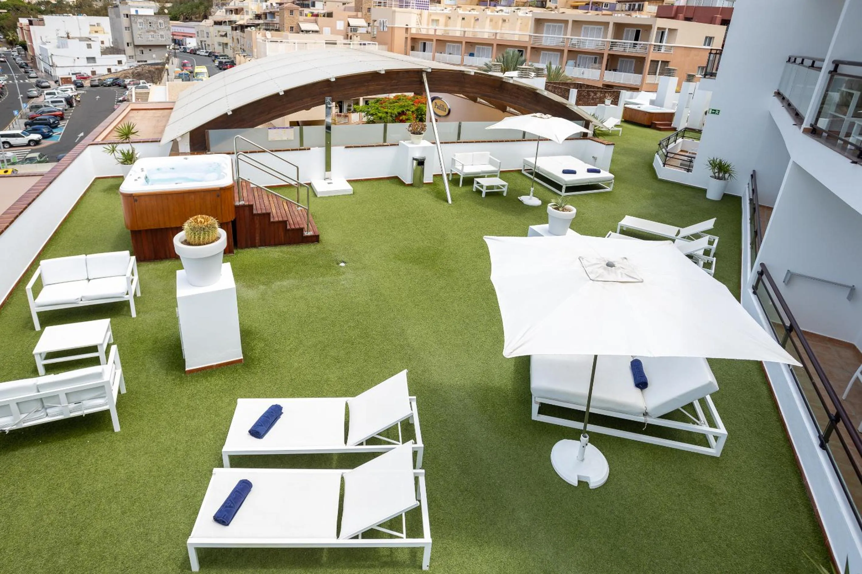 Patio in Villamar Hotel