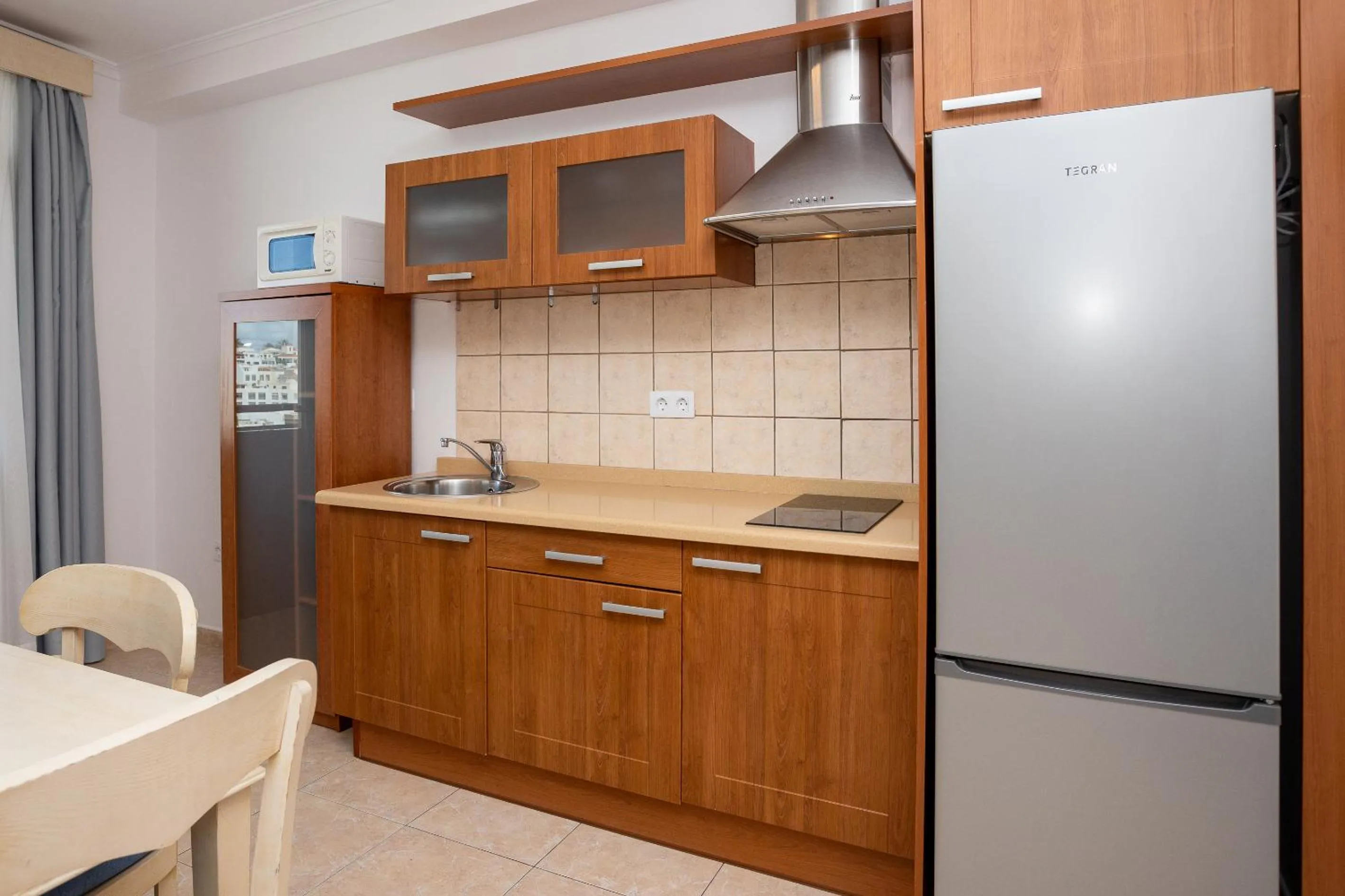 Kitchen or kitchenette in Villamar Hotel