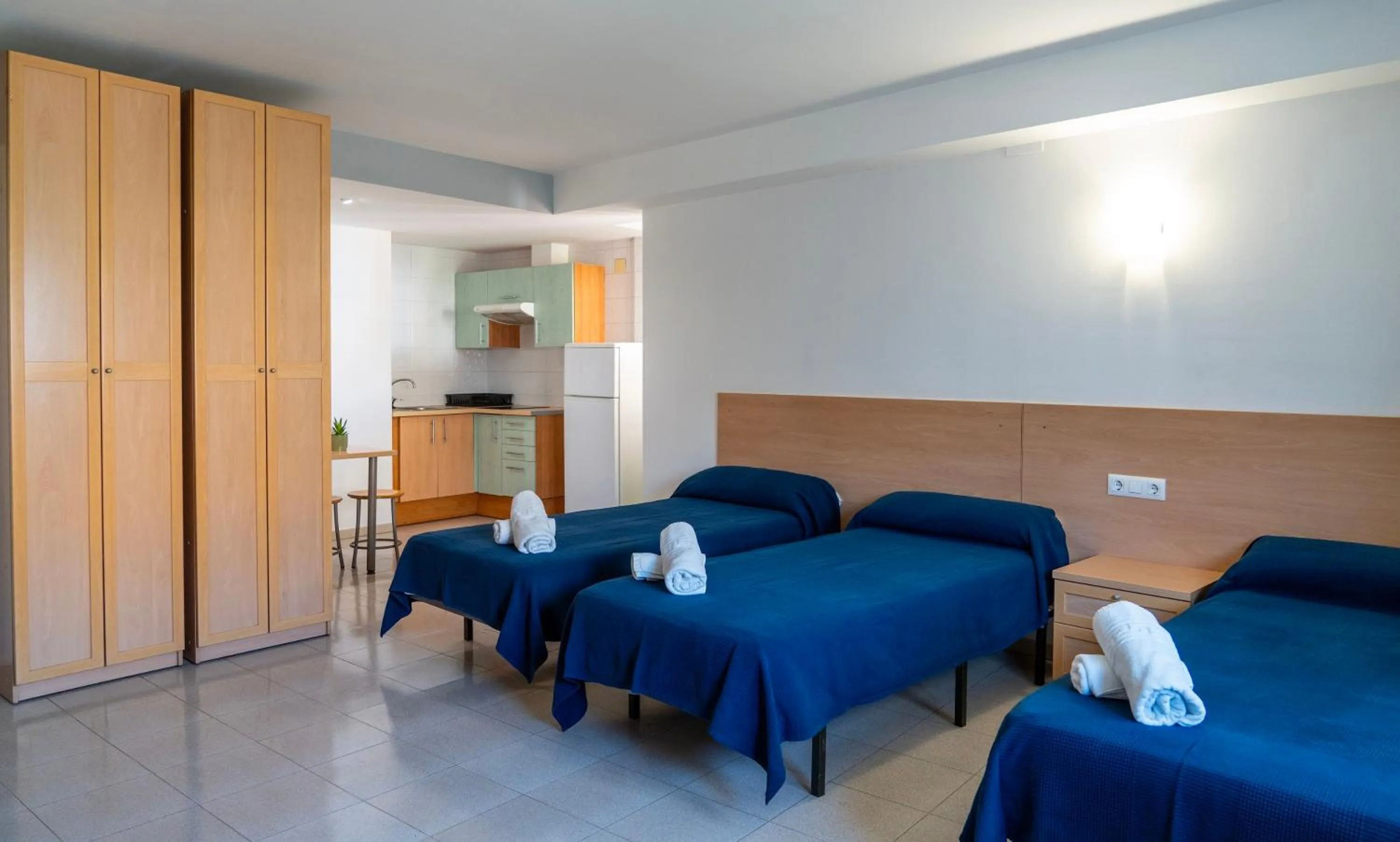 Kitchen or kitchenette in Apartaments Turístics Residencia Vila Nova