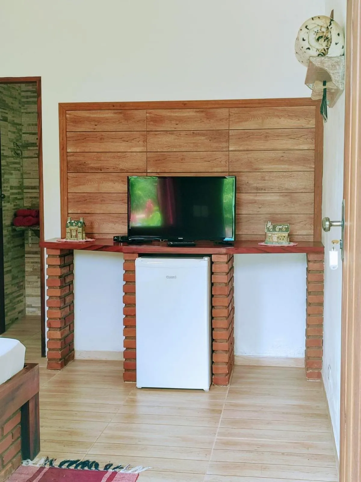 Double Room in Pousada Canto Verde